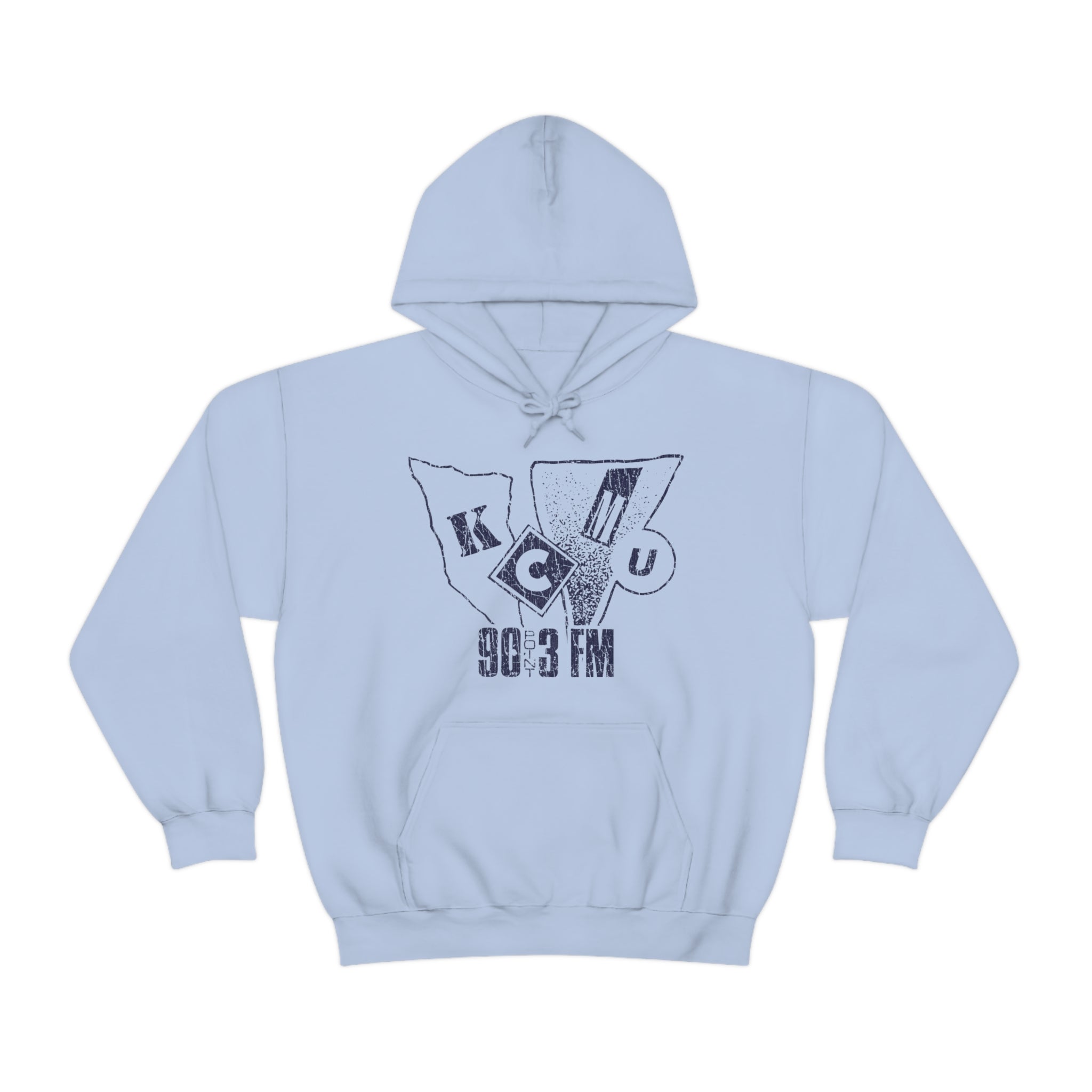 KCMU 90.3 FM Seattle 1972 Vintage Men's Hoodie