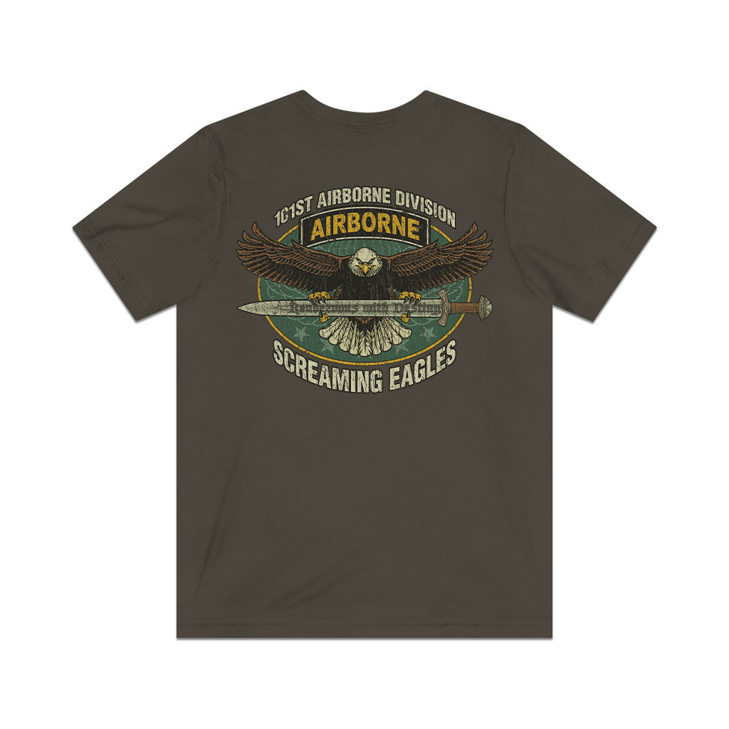 101st Screaming Eagles 1918 F/B Vintage Men's T-Shirt