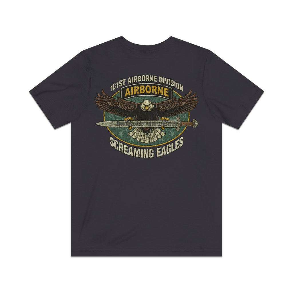 101st Screaming Eagles 1918 F/B Vintage Men's T-Shirt