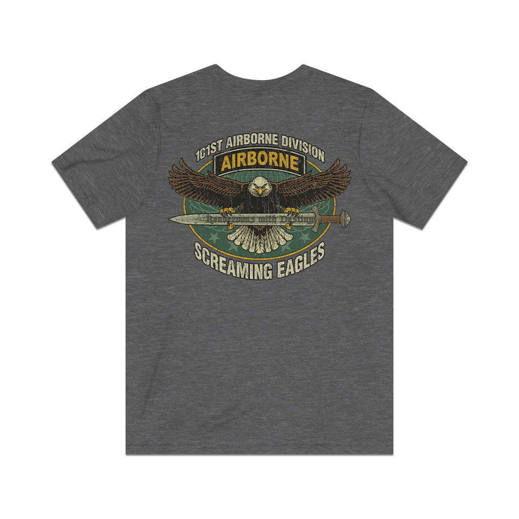 101st Screaming Eagles 1918 F/B Vintage Men's T-Shirt