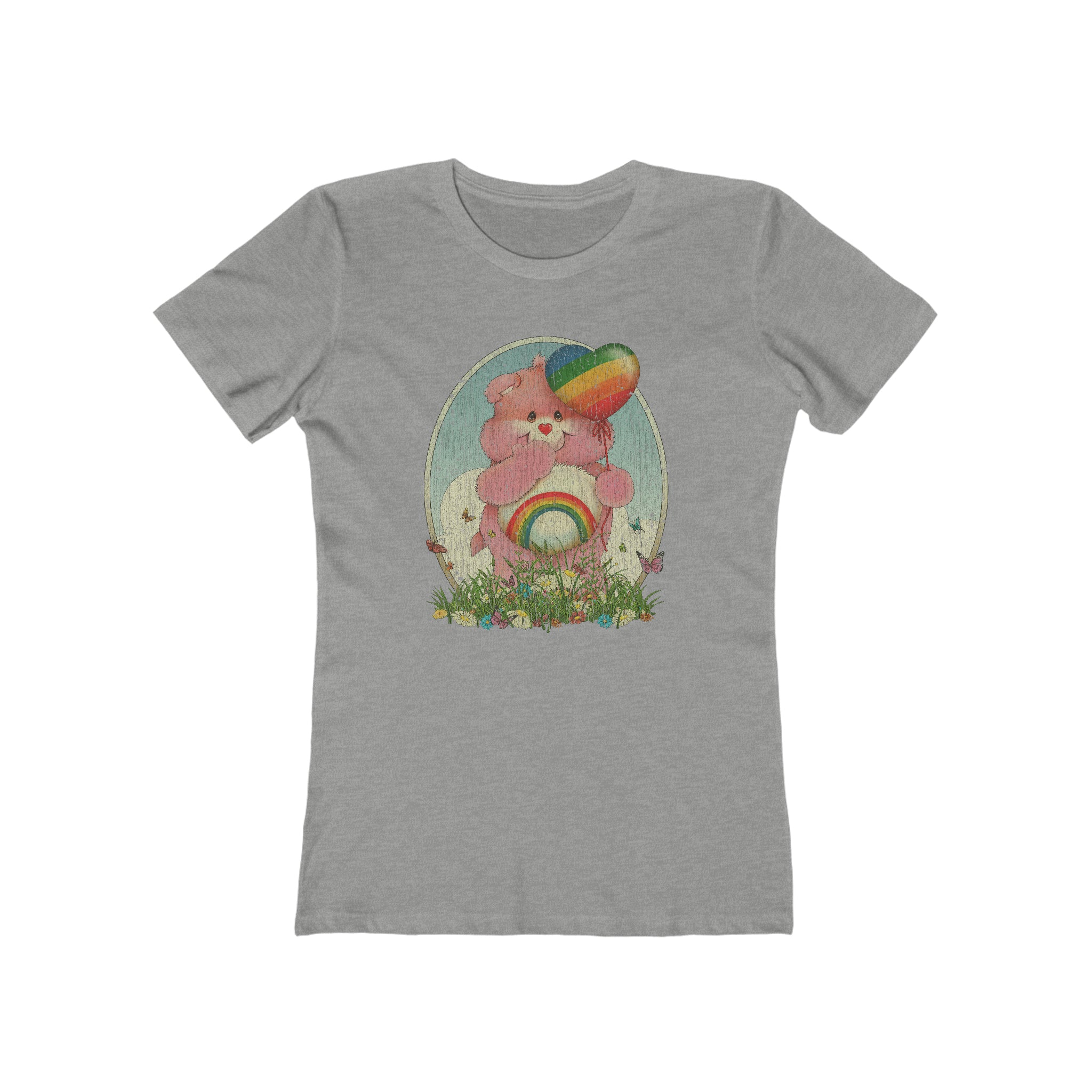 Rainbow Pride Bear 1981 Vintage Women's T-Shirt