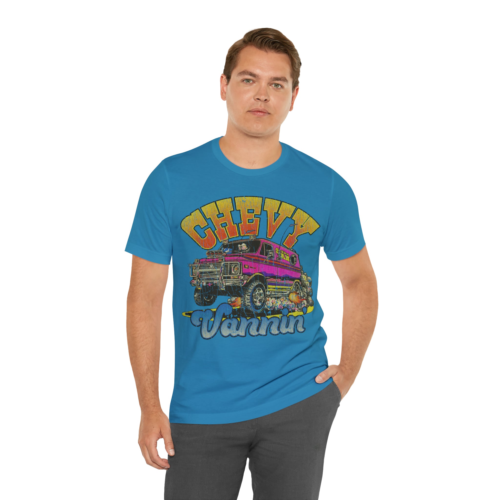 Chevy Vannin' 1974 Vintage Men's T-Shirt