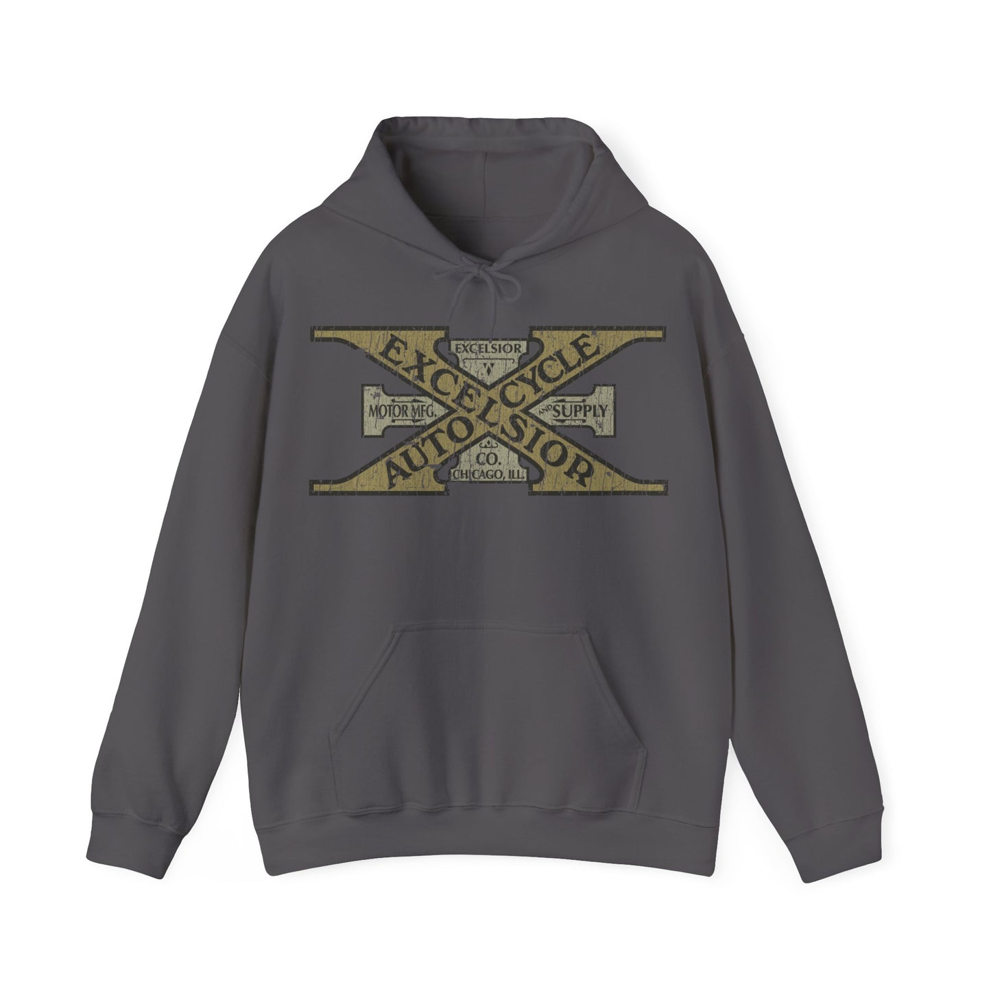 Excelsior Auto Cycle 1907 Vintage Men's Hoodie