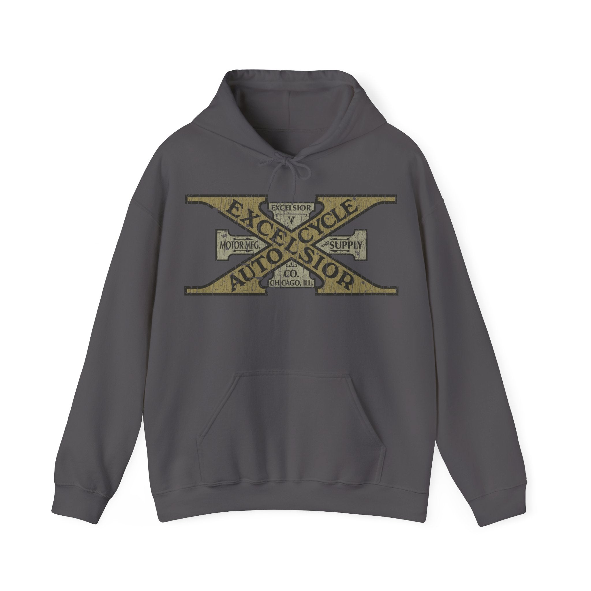 Excelsior Auto Cycle 1907 Vintage Men's Hoodie