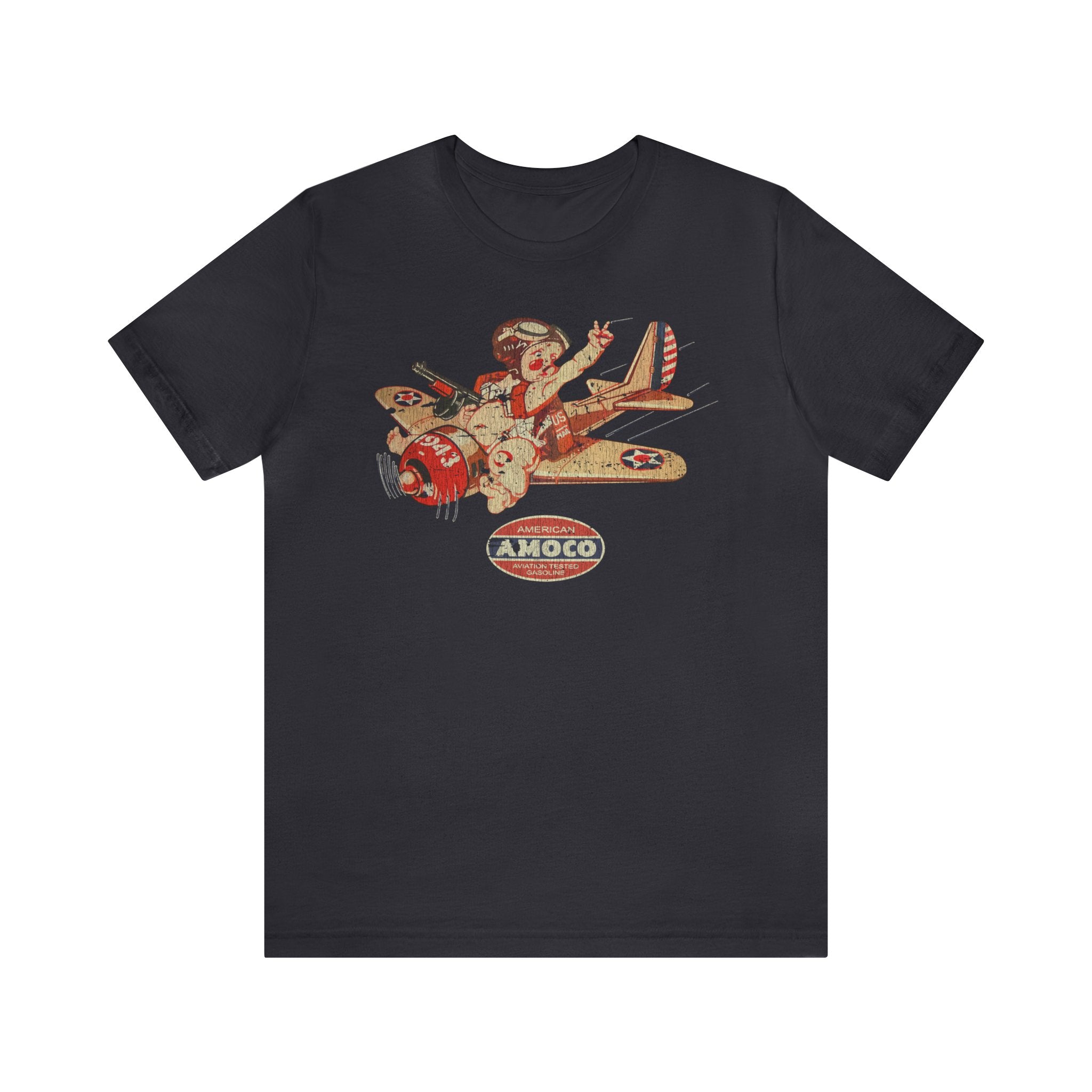 Amoco Aviation Fuel 1943 Vintage Men's T-Shirt