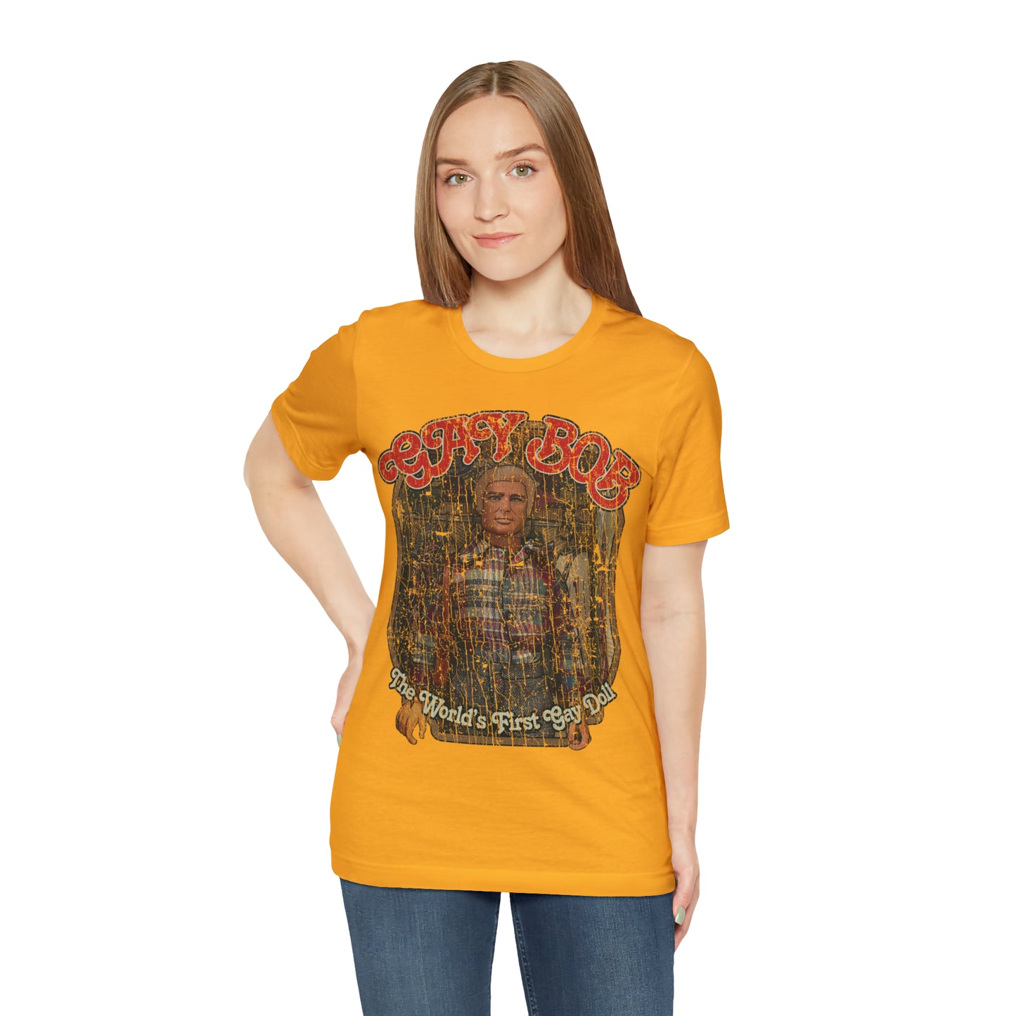 Gay Bob Doll 1977 Vintage Men's T-Shirt