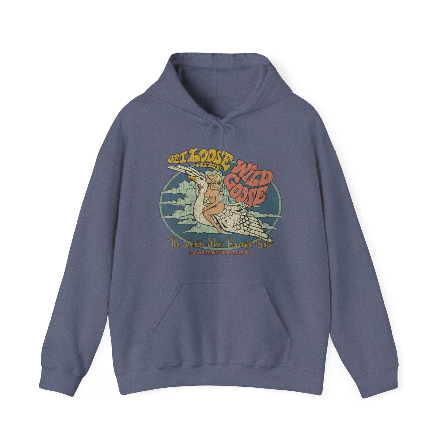 Get Loose at The Wild Goose 1966 Vintage Men's Hoodie