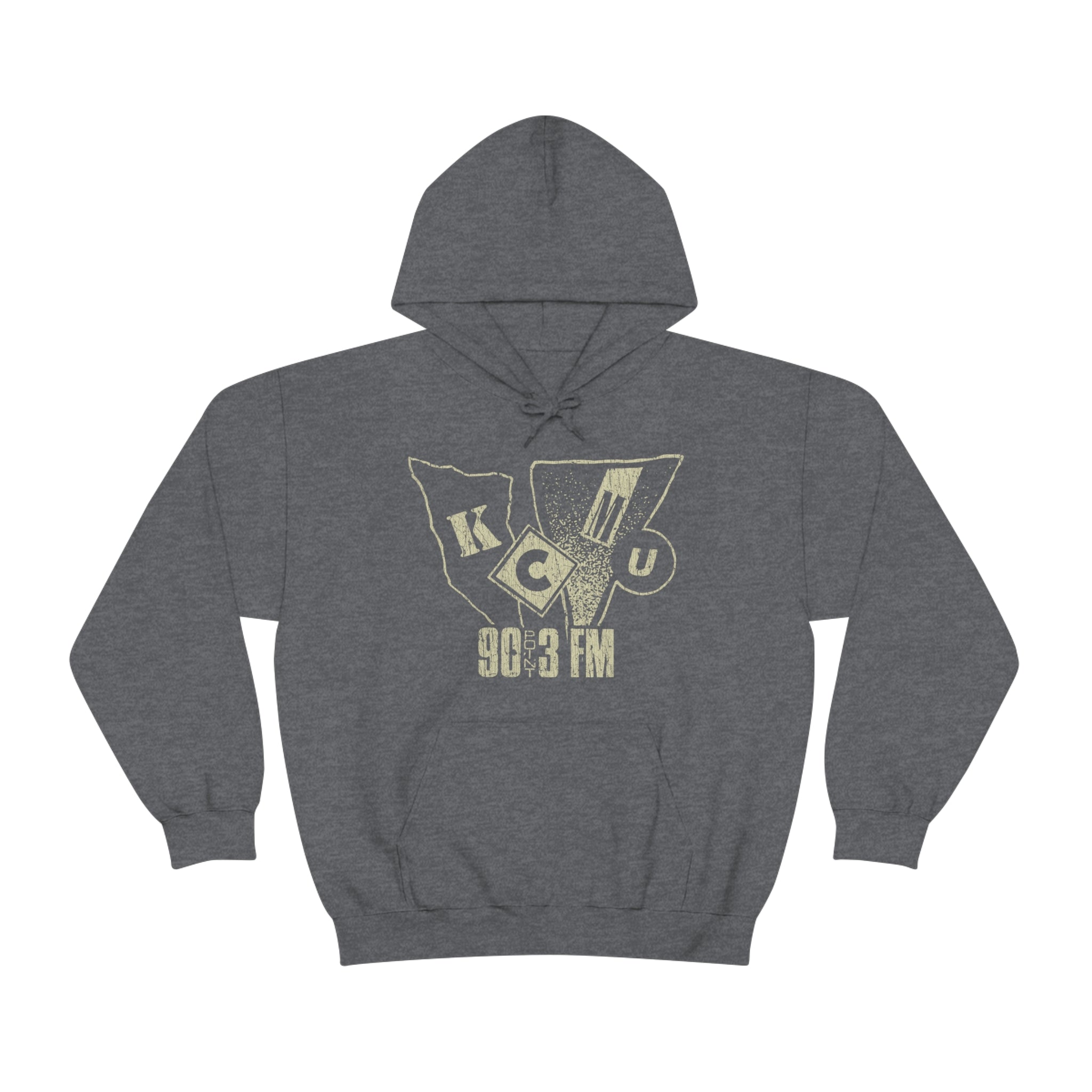 KCMU 90.3 FM Seattle 1972 Vintage Men's Hoodie