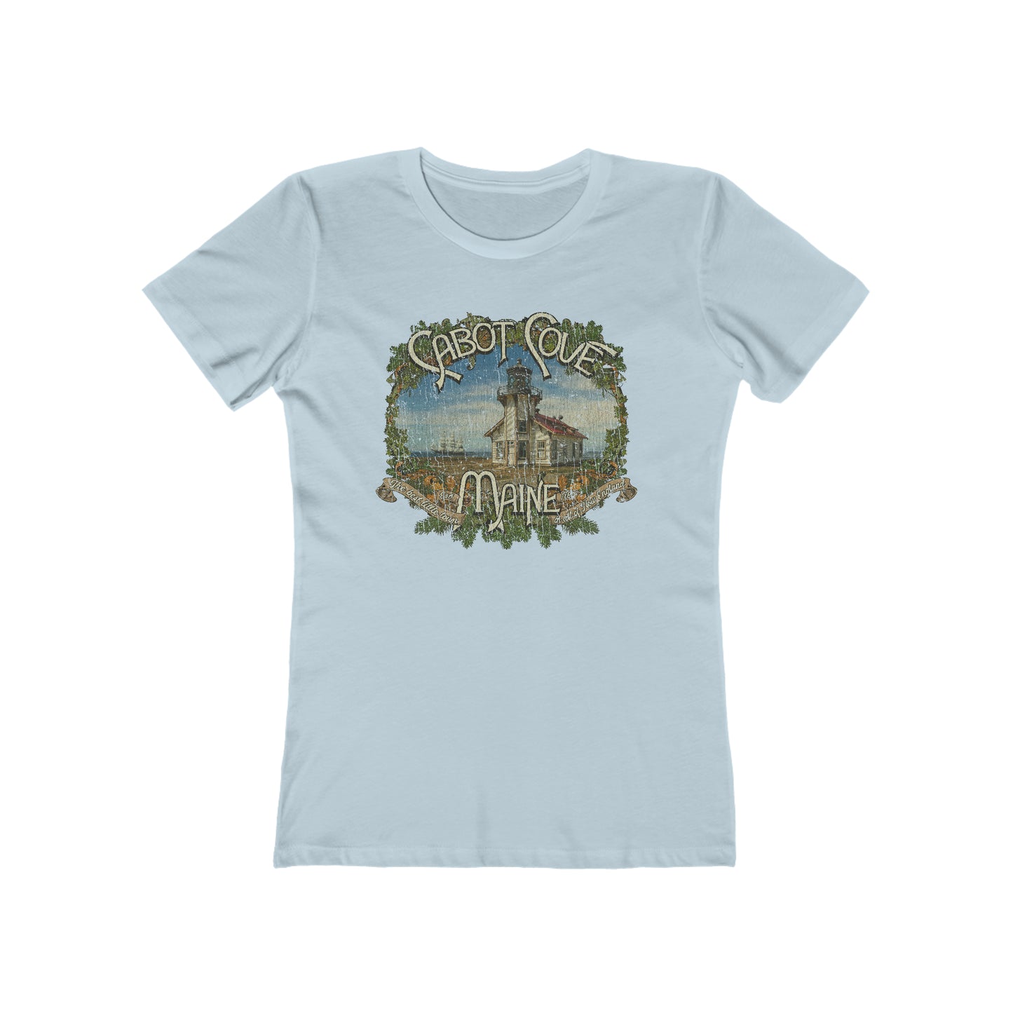 Cabot Cove Maine 1780 Vintage Women's T-Shirt