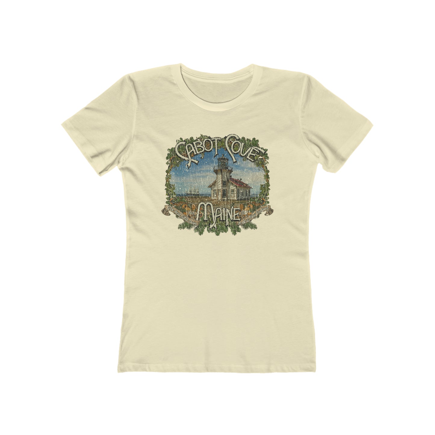 Cabot Cove Maine 1780 Vintage Women's T-Shirt