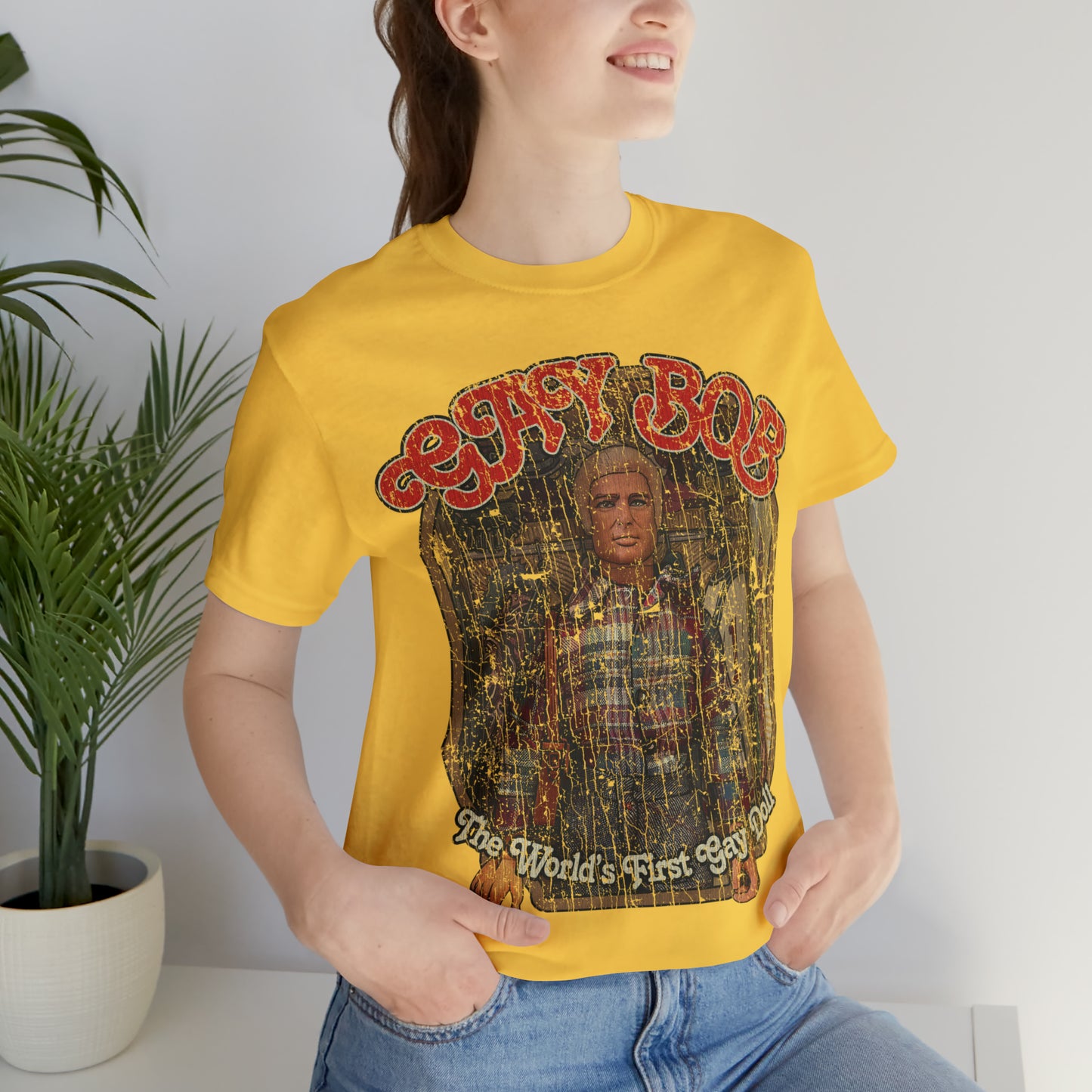 Gay Bob Doll 1977 Vintage Men's T-Shirt