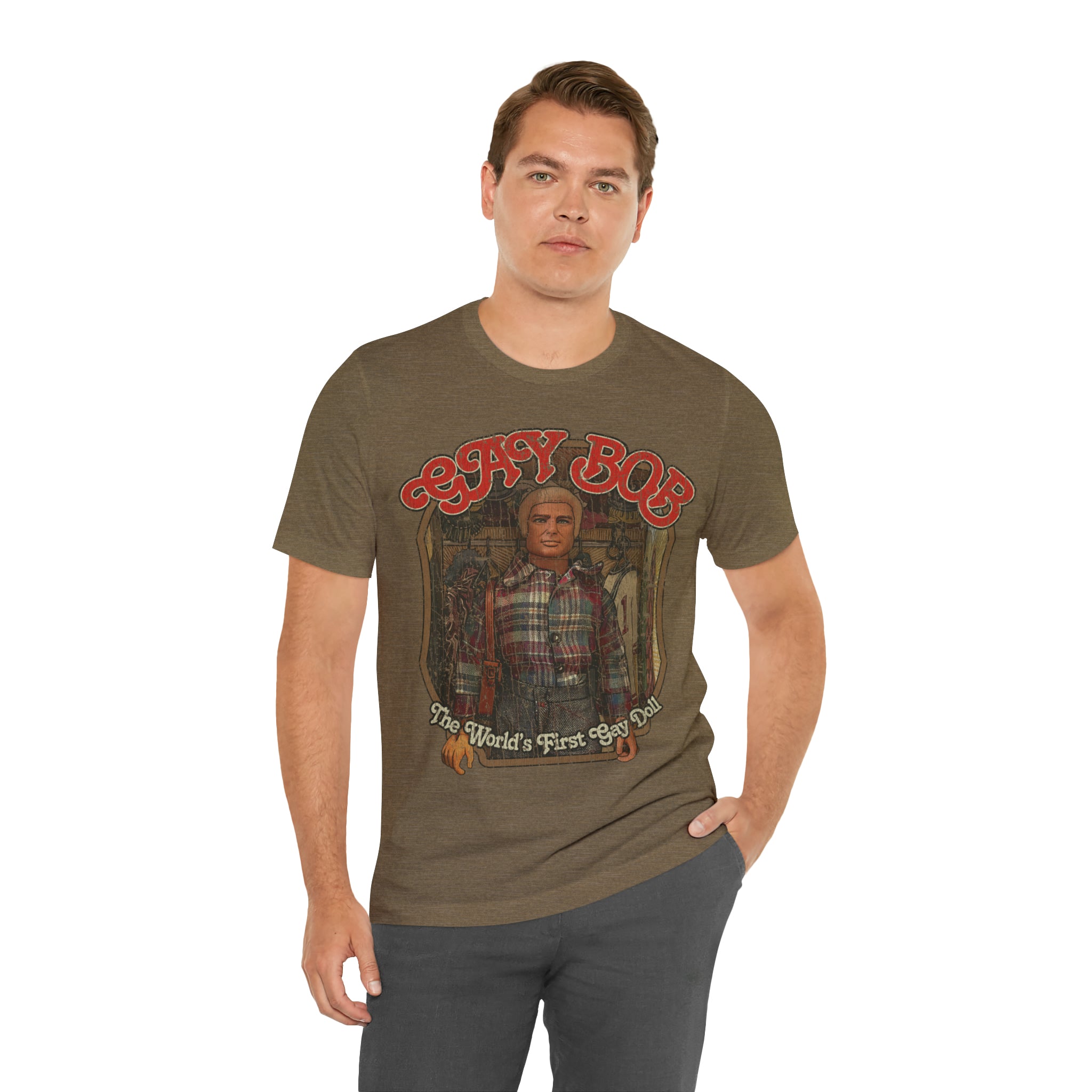Gay Bob Doll 1977 Vintage Men's T-Shirt