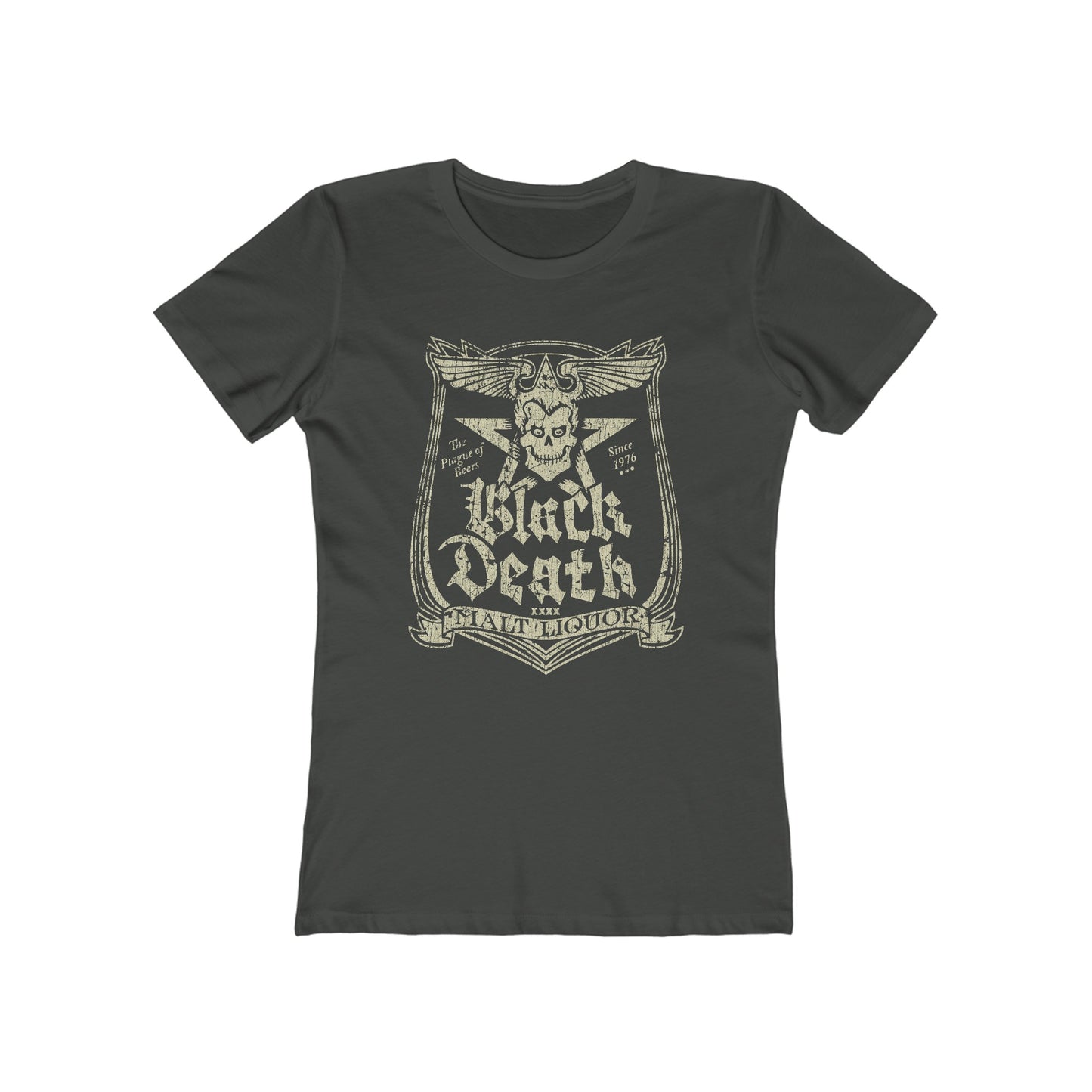 Black Death Malt Liquor 1976 Vintage Women's T-Shirt