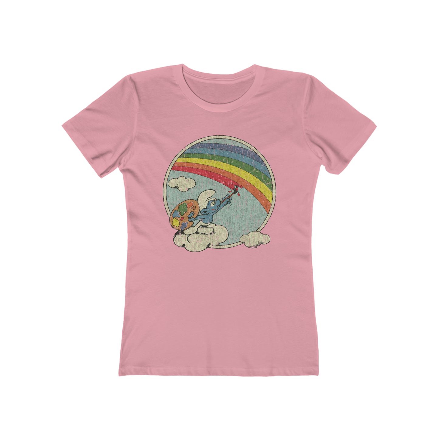 Paint Your Own Rainbows 1982 Vintage Women's T-Shirt