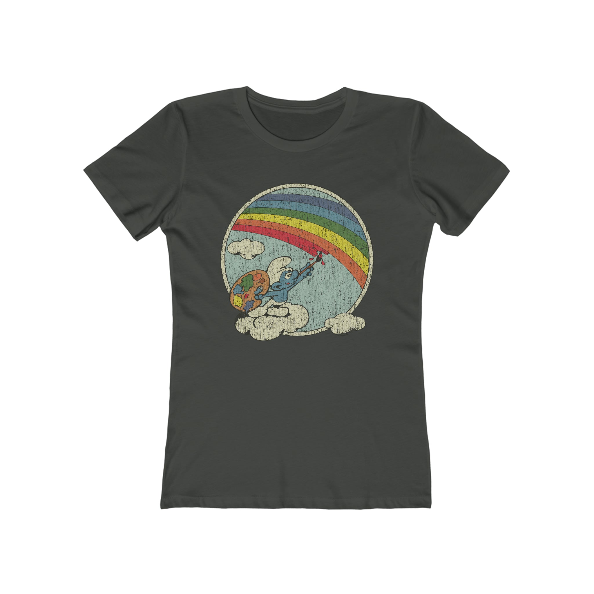Paint Your Own Rainbows 1982 Vintage Women's T-Shirt