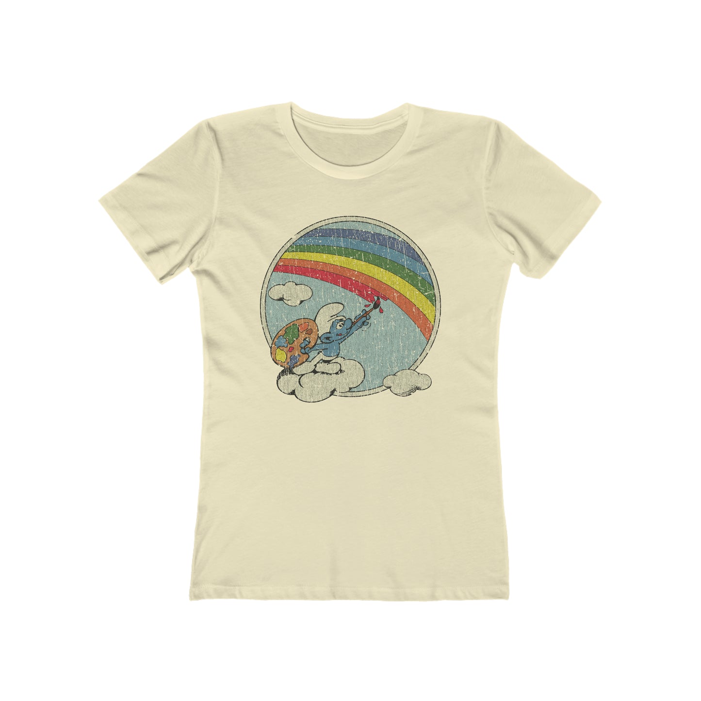 Paint Your Own Rainbows 1982 Vintage Women's T-Shirt