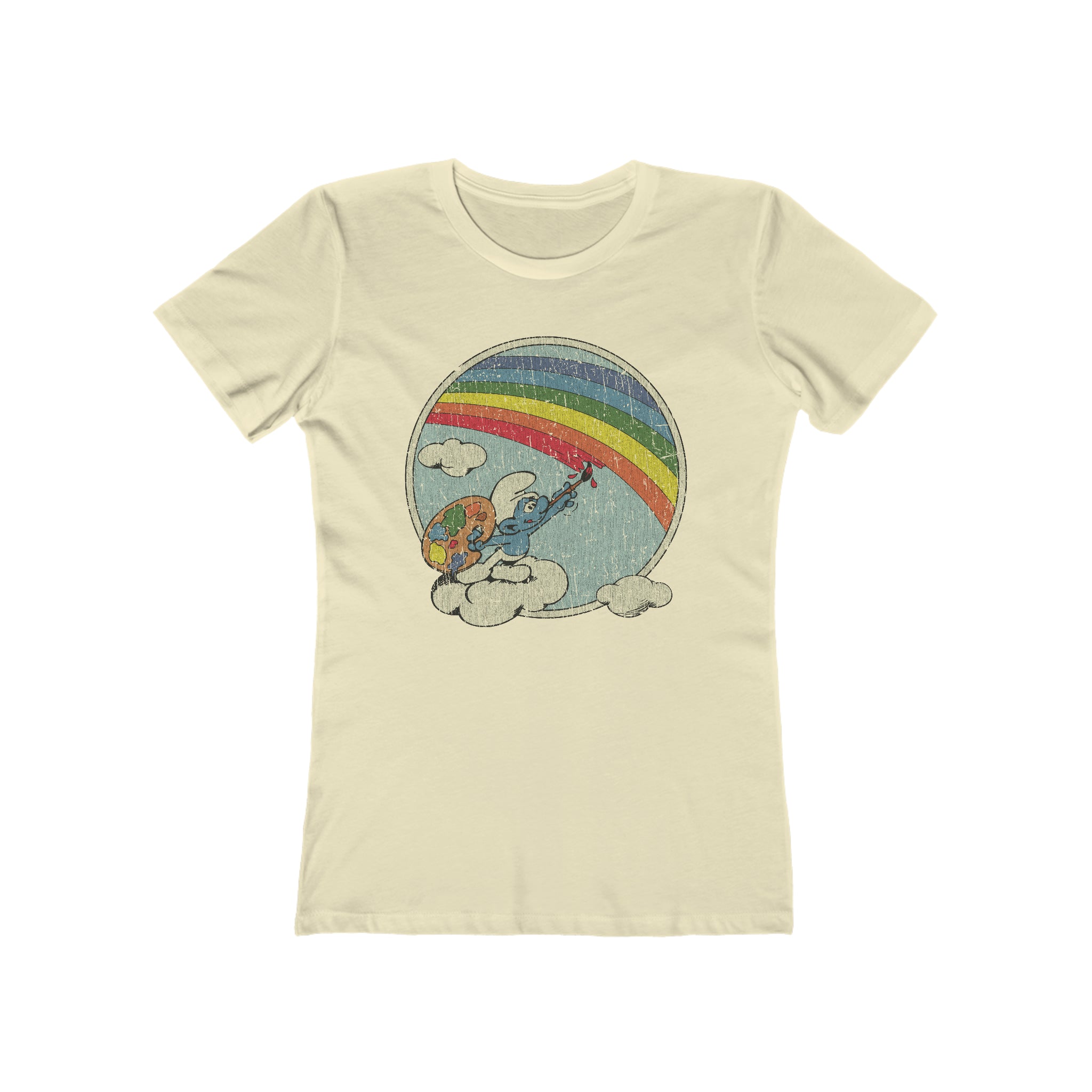 Paint Your Own Rainbows 1982 Vintage Women's T-Shirt