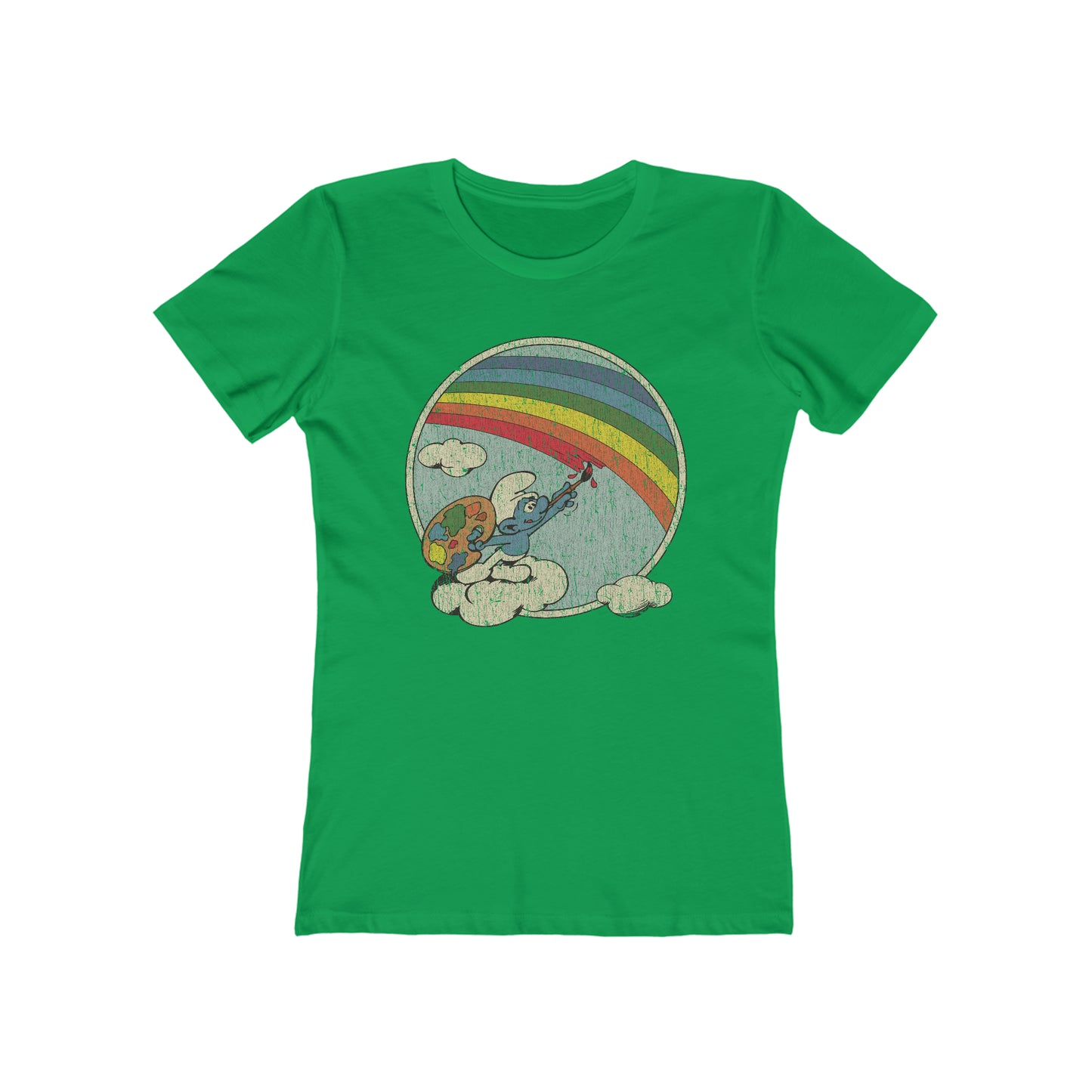 Paint Your Own Rainbows 1982 Vintage Women's T-Shirt
