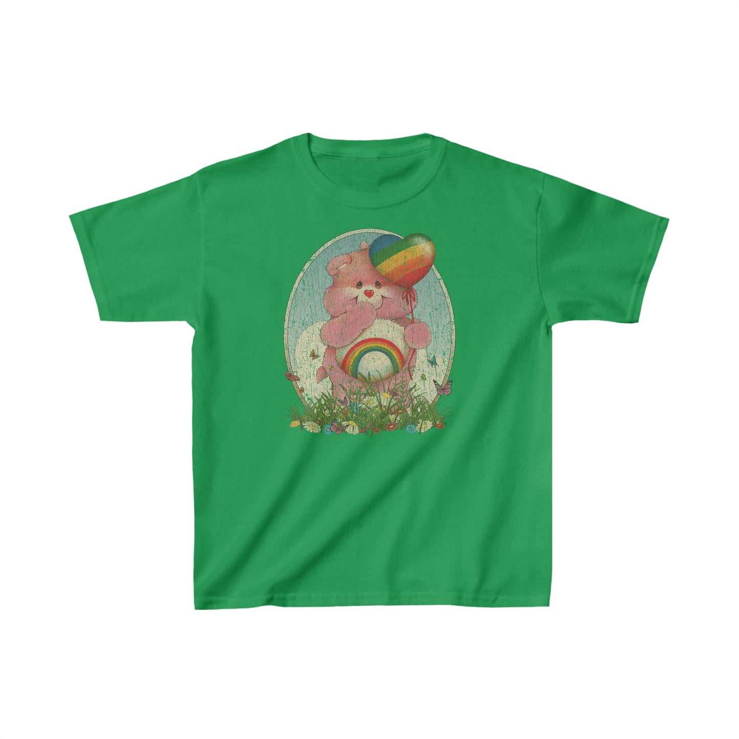 Rainbow Pride Bear 1981 Vintage Kid's T-Shirt