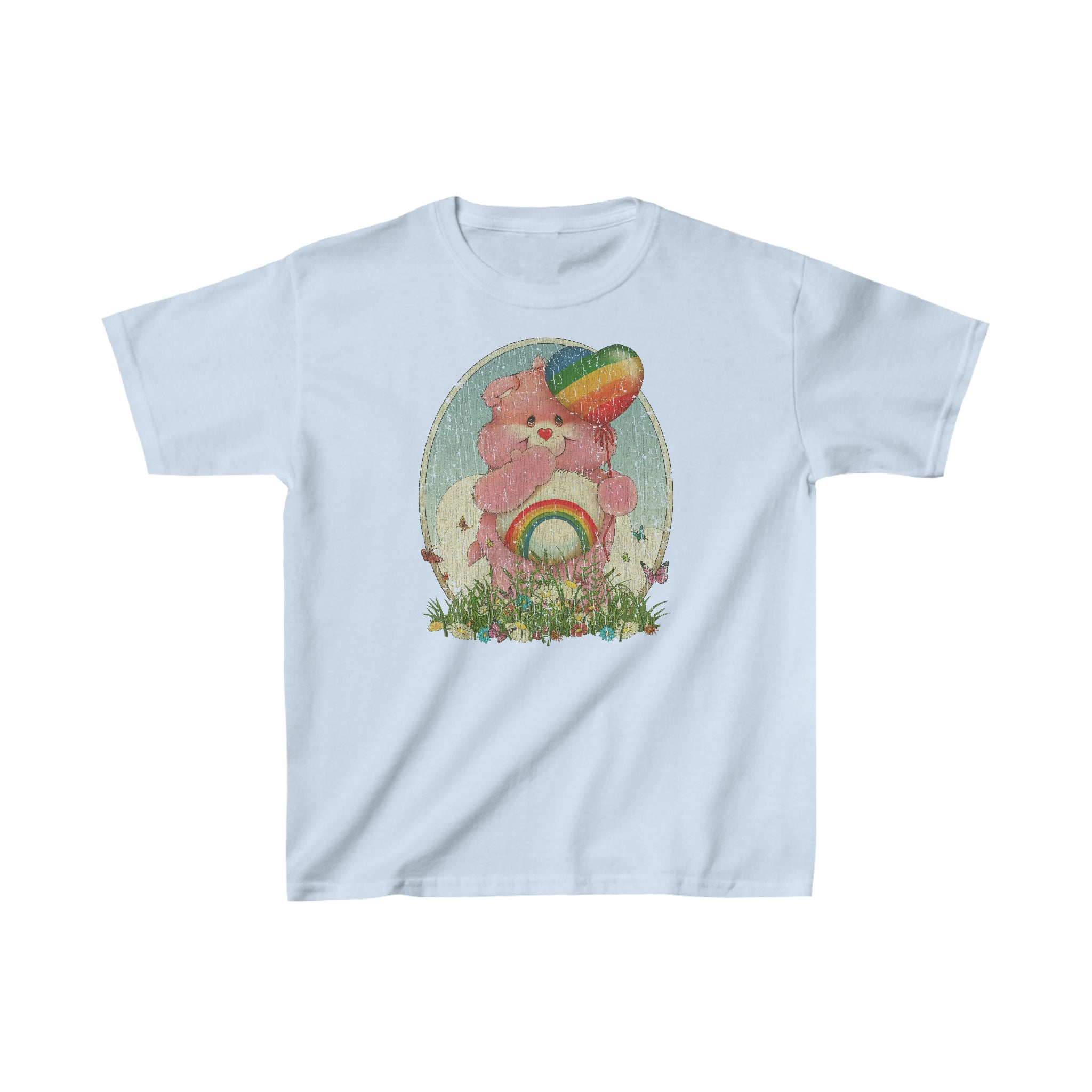 Rainbow Pride Bear 1981 Vintage Kid's T-Shirt