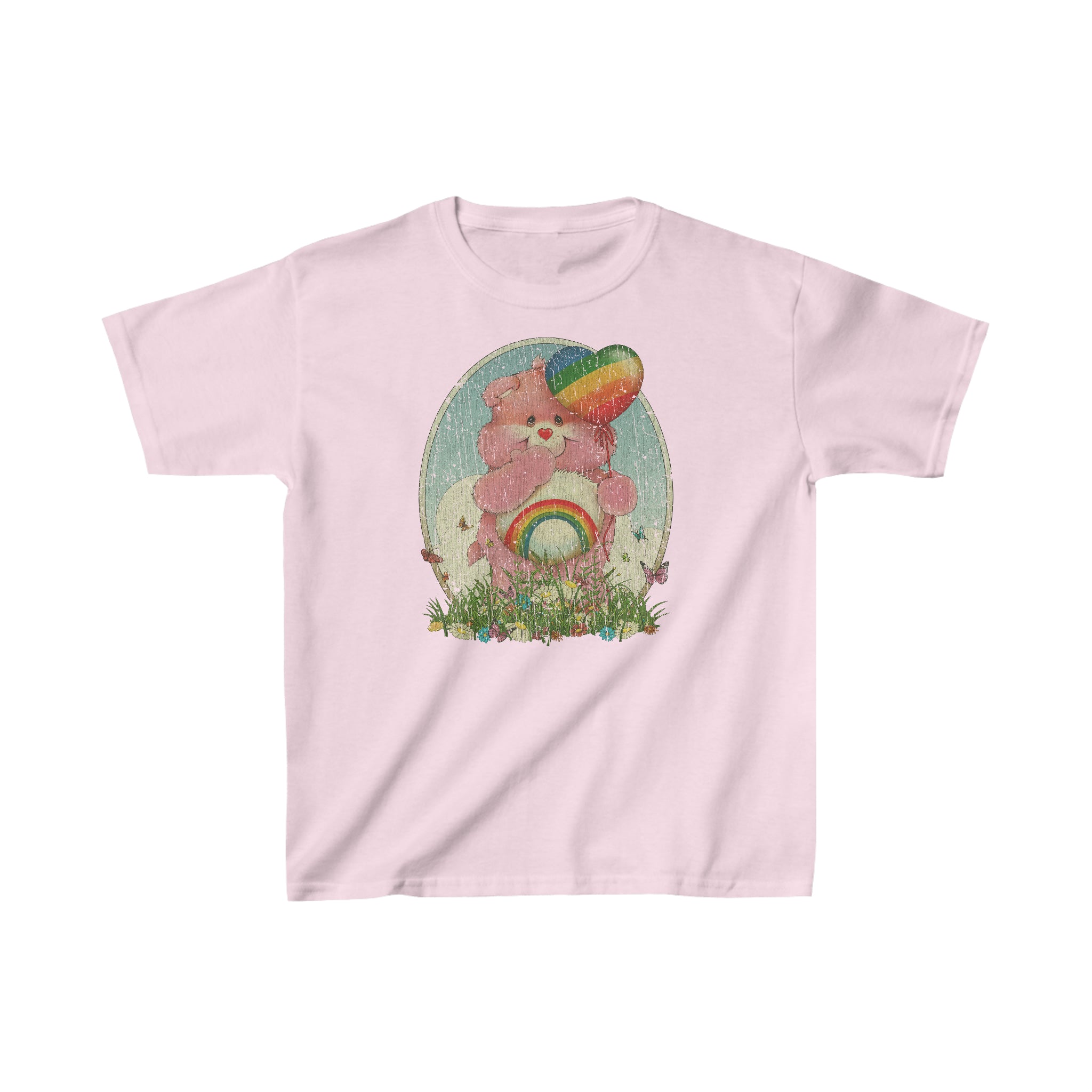 Rainbow Pride Bear 1981 Vintage Kid's T-Shirt
