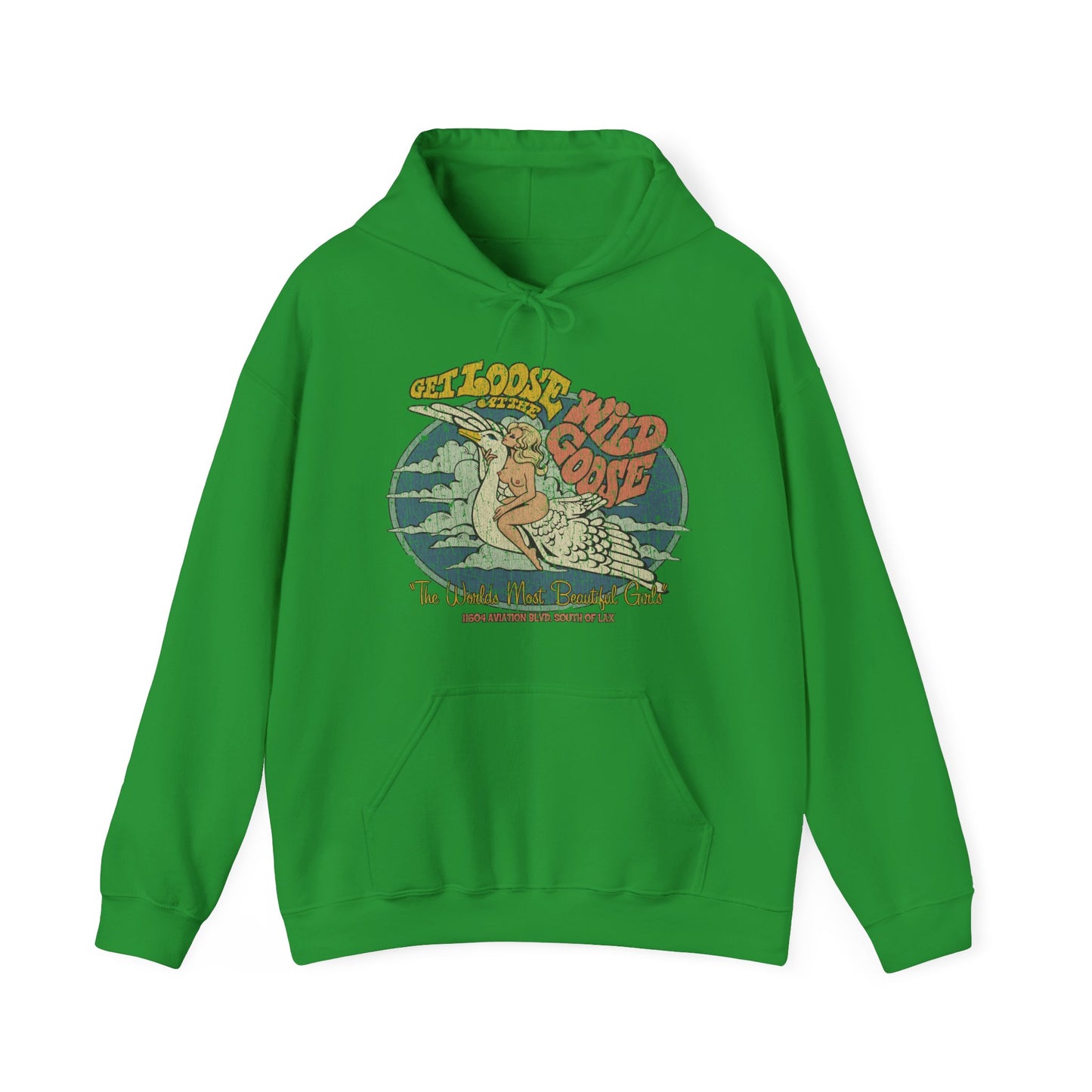 Get Loose at The Wild Goose 1966 Vintage Men's Hoodie