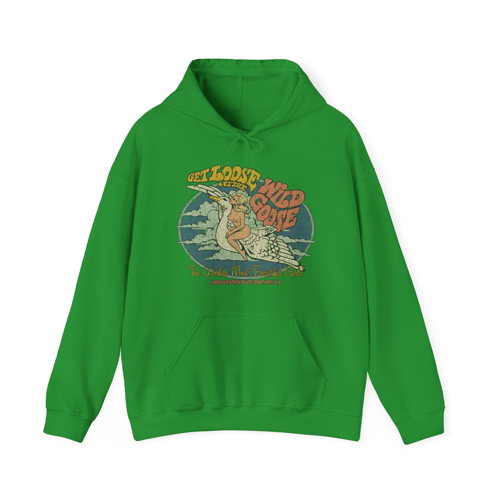Get Loose at The Wild Goose 1966 Vintage Men's Hoodie