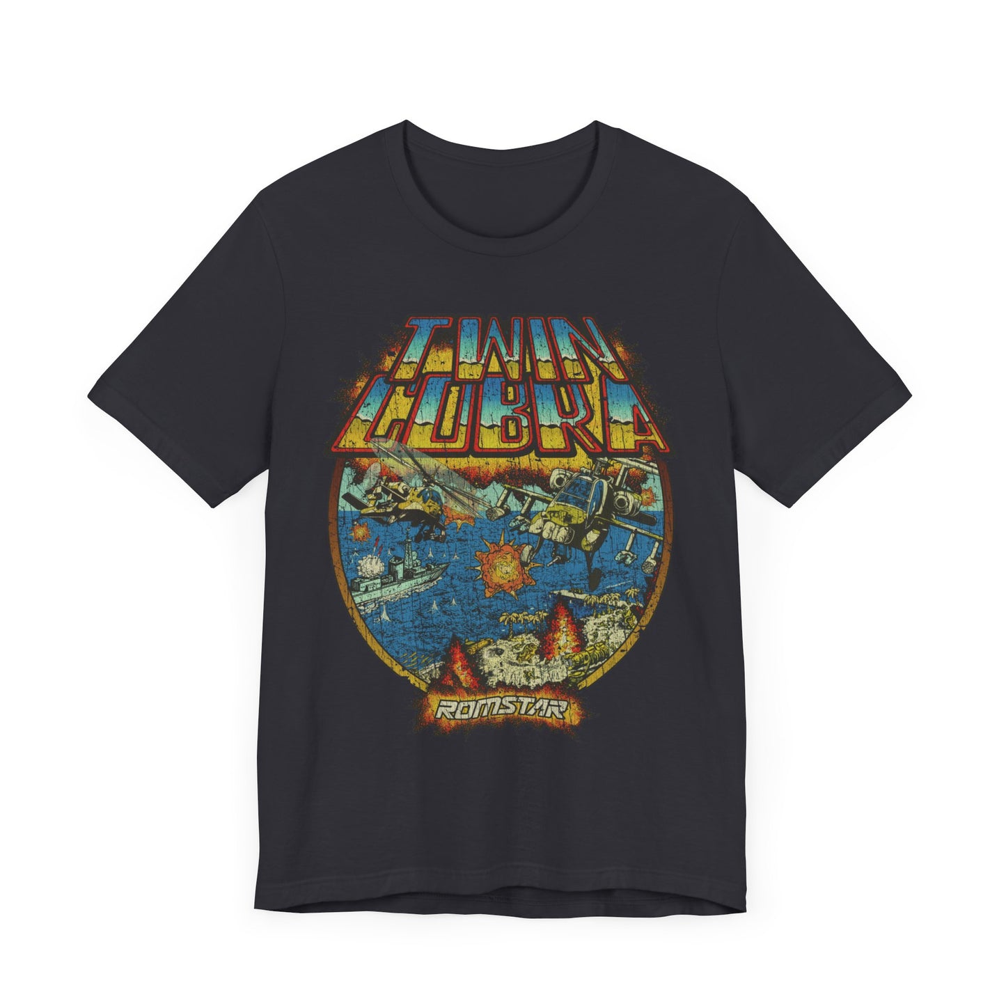 Twin Cobra 1987 Vintage Men's T-Shirt
