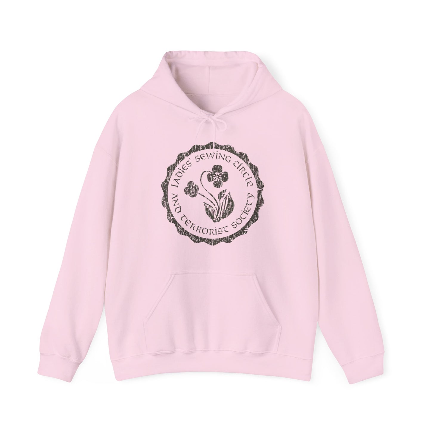 Ladies Sewing Circle and Terrorist Society 1974 Vintage Men's Hoodie