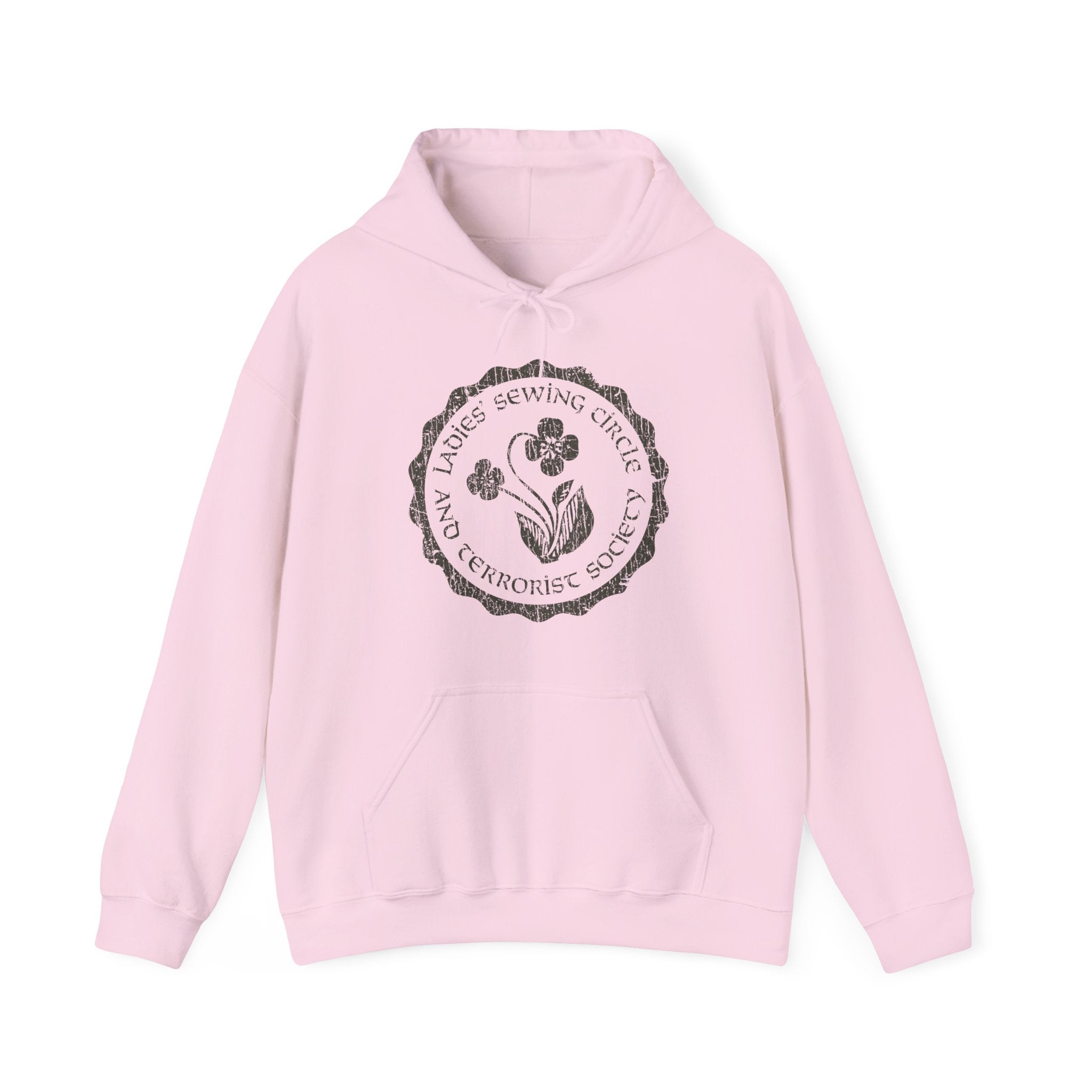 Ladies Sewing Circle and Terrorist Society 1974 Vintage Men's Hoodie