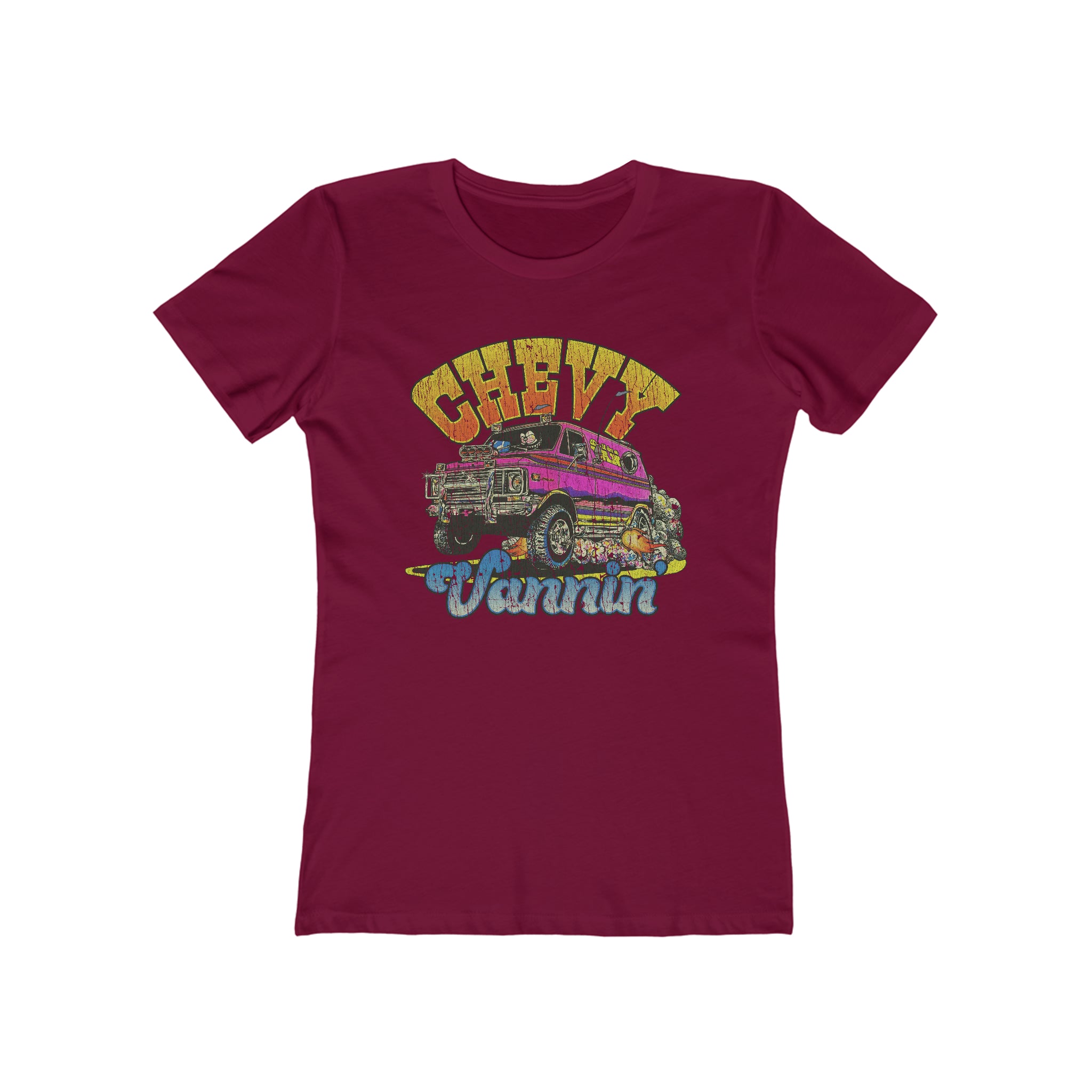Chevy Vannin' 1974 Vintage Women's T-Shirt