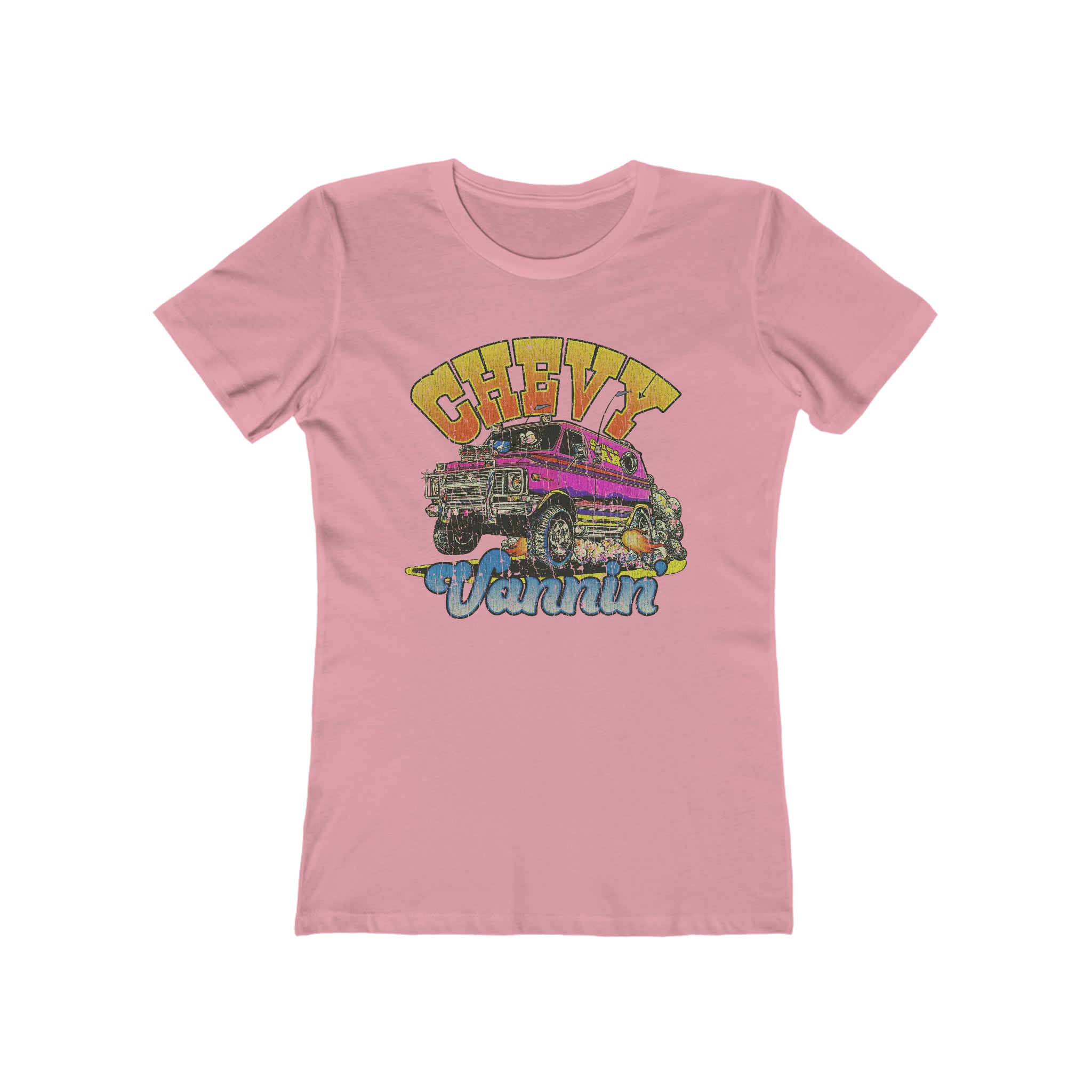 Chevy Vannin' 1974 Vintage Women's T-Shirt
