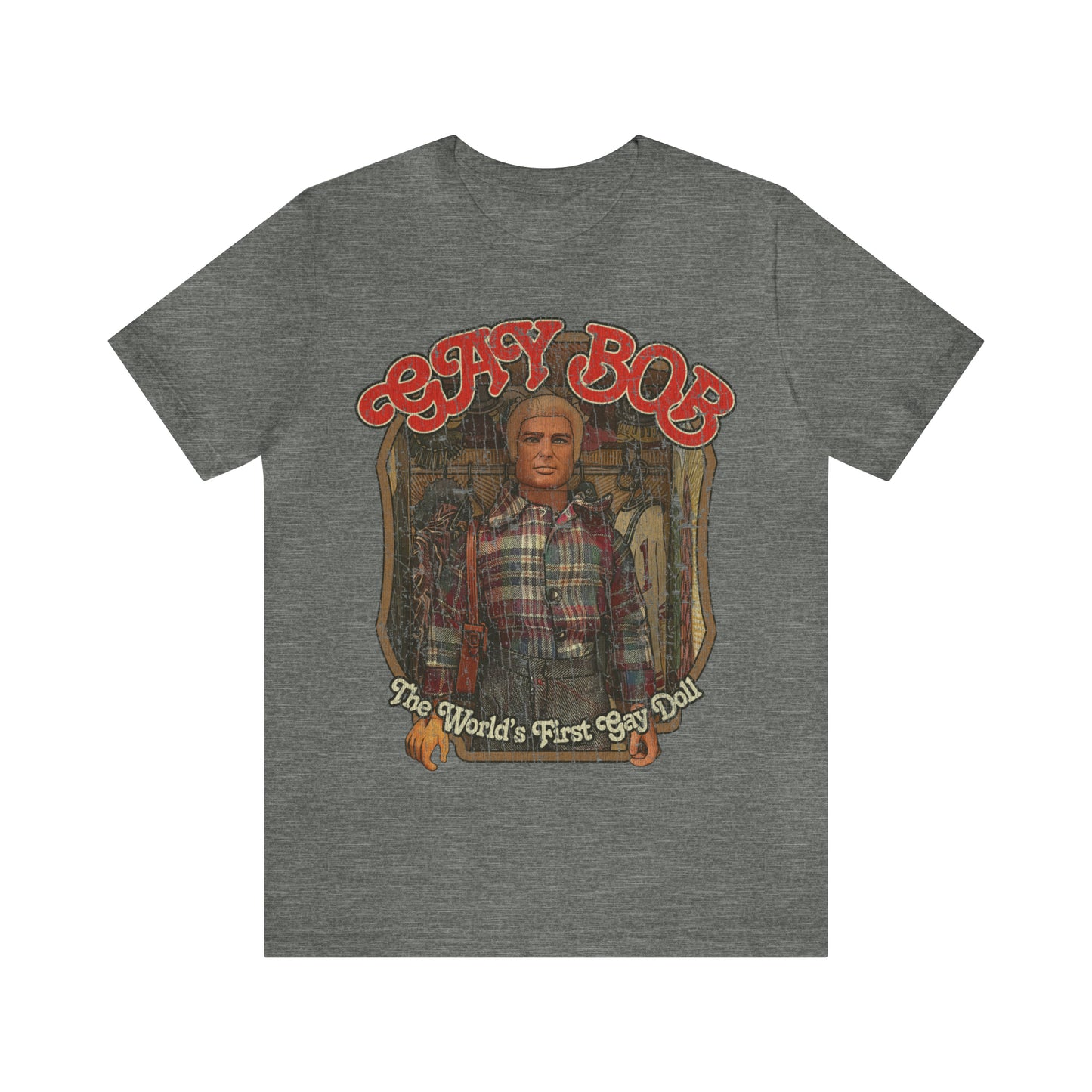 Gay Bob Doll 1977 Vintage Men's T-Shirt