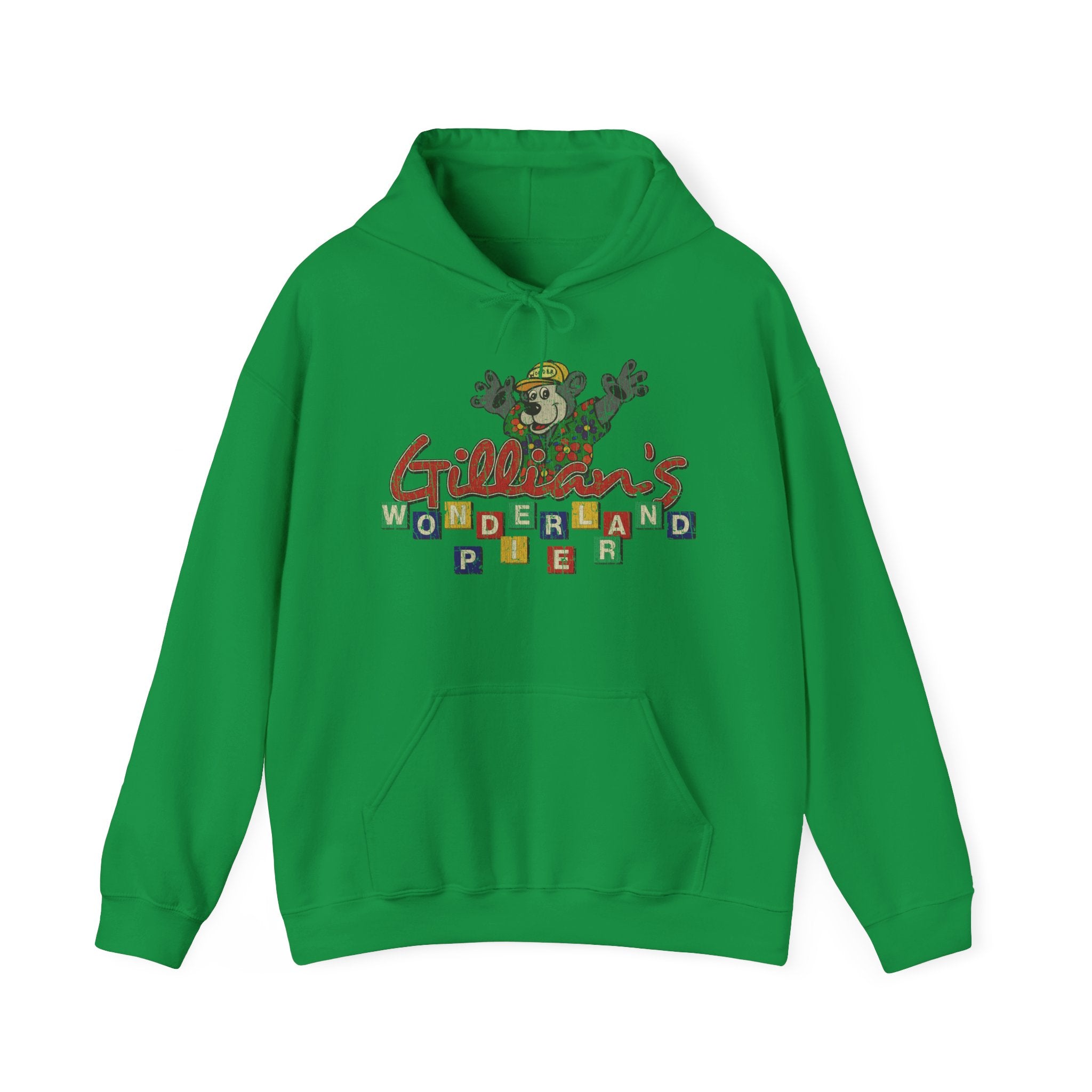 Gillian’s Wonderland Pier Mascot 1929 Vintage Men's Hoodie