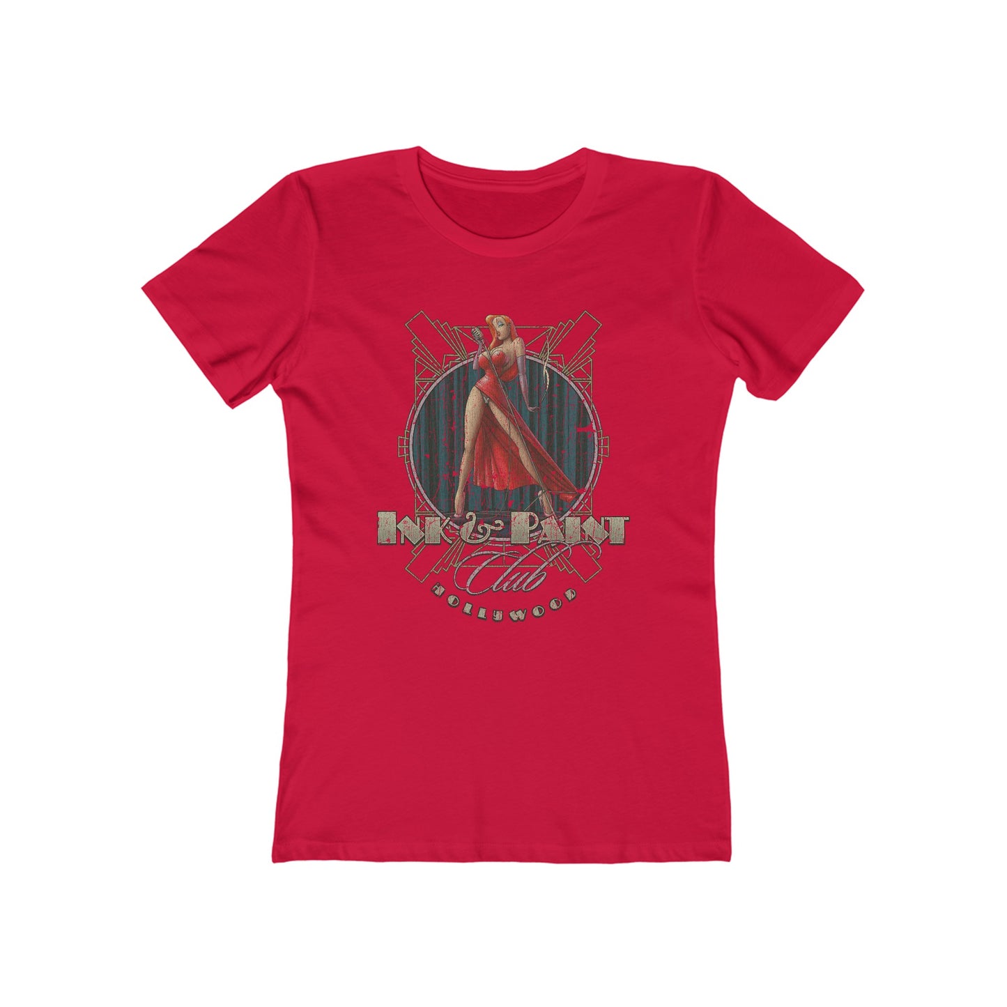 Ink & Paint Club Hollywood 1947 Vintage Women's T-Shirt