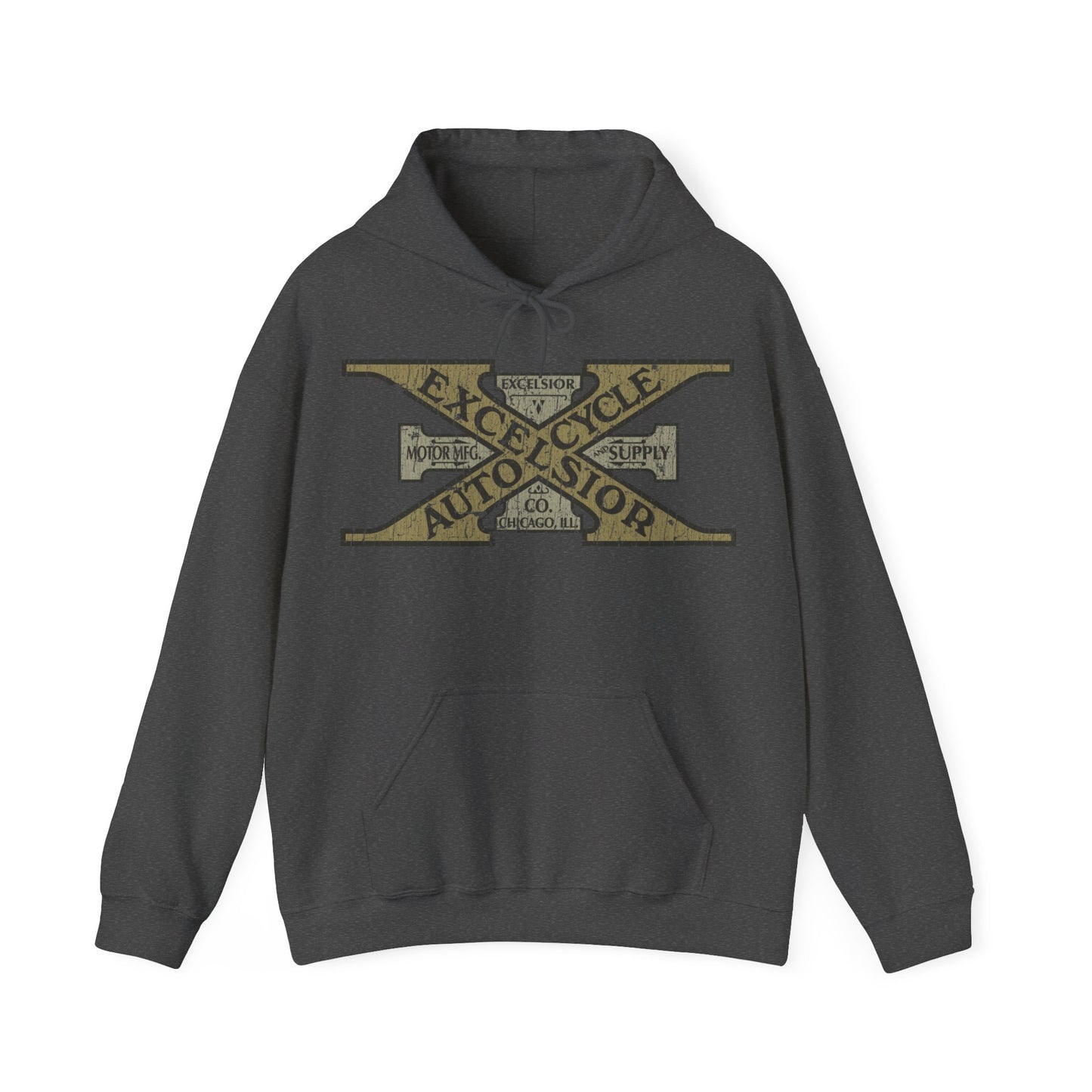 Excelsior Auto Cycle 1907 Vintage Men's Hoodie