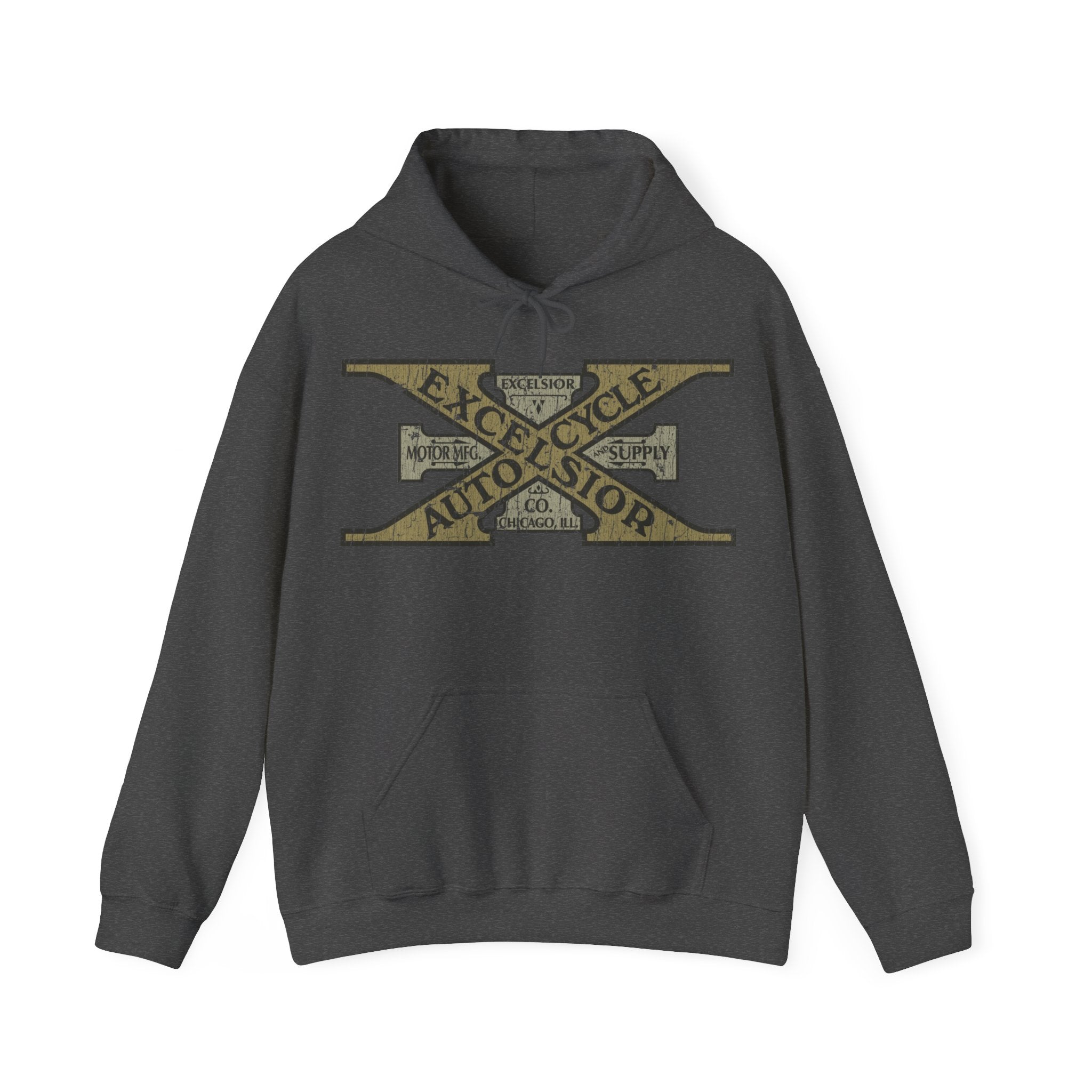 Excelsior Auto Cycle 1907 Vintage Men's Hoodie