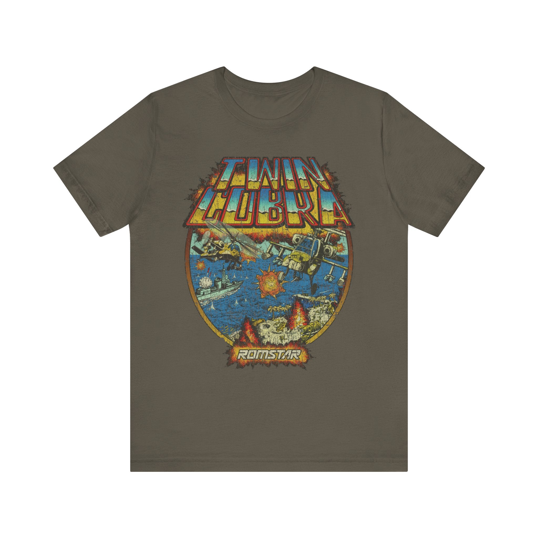 Twin Cobra 1987 Vintage Men's T-Shirt