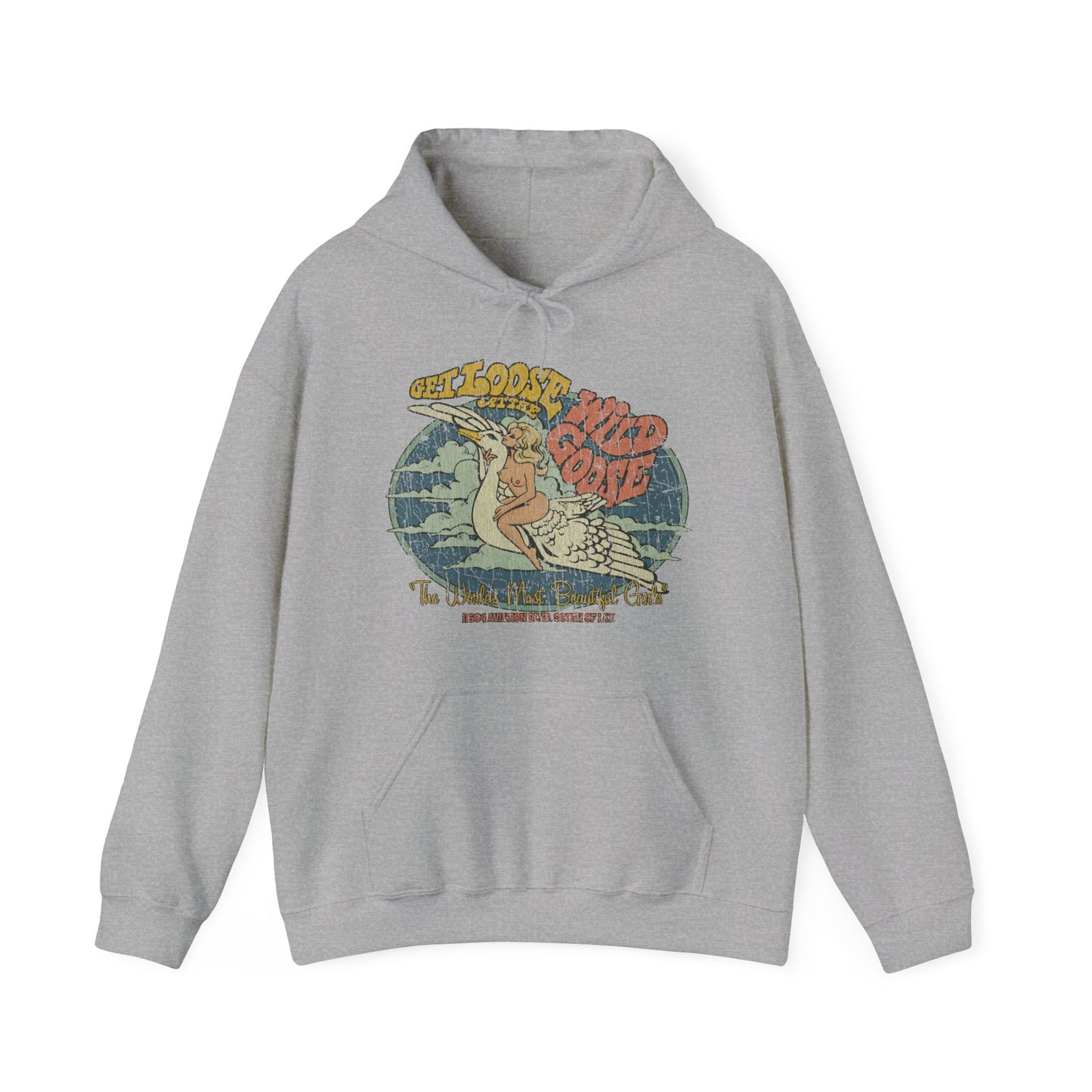 Get Loose at The Wild Goose 1966 Vintage Men's Hoodie