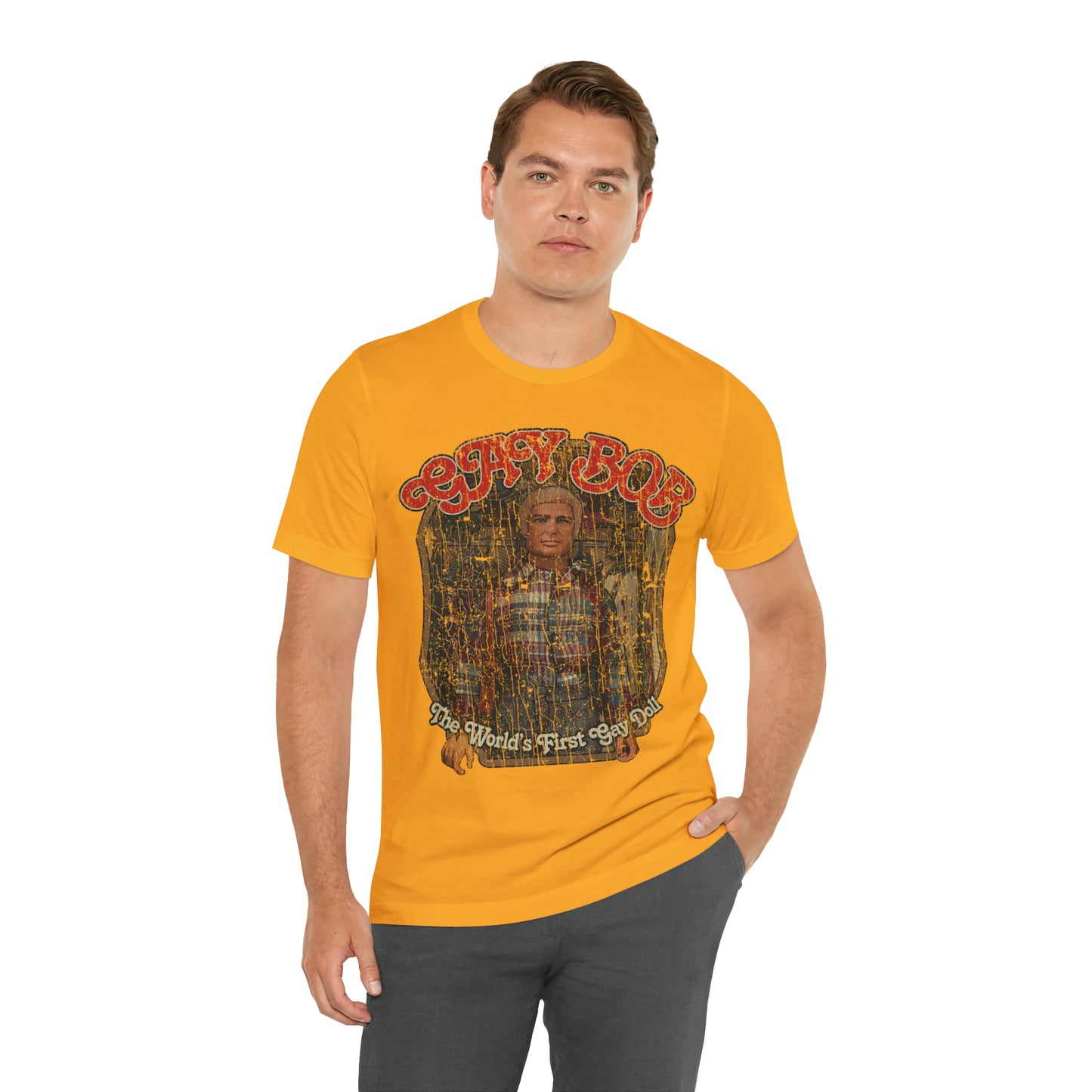 Gay Bob Doll 1977 Vintage Men's T-Shirt