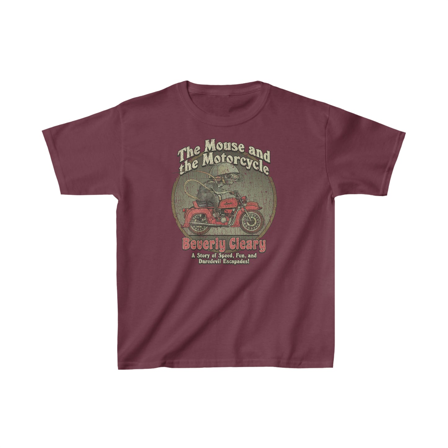Mouse and the Motorcycle 1965 Vintage Kid's T-Shirt