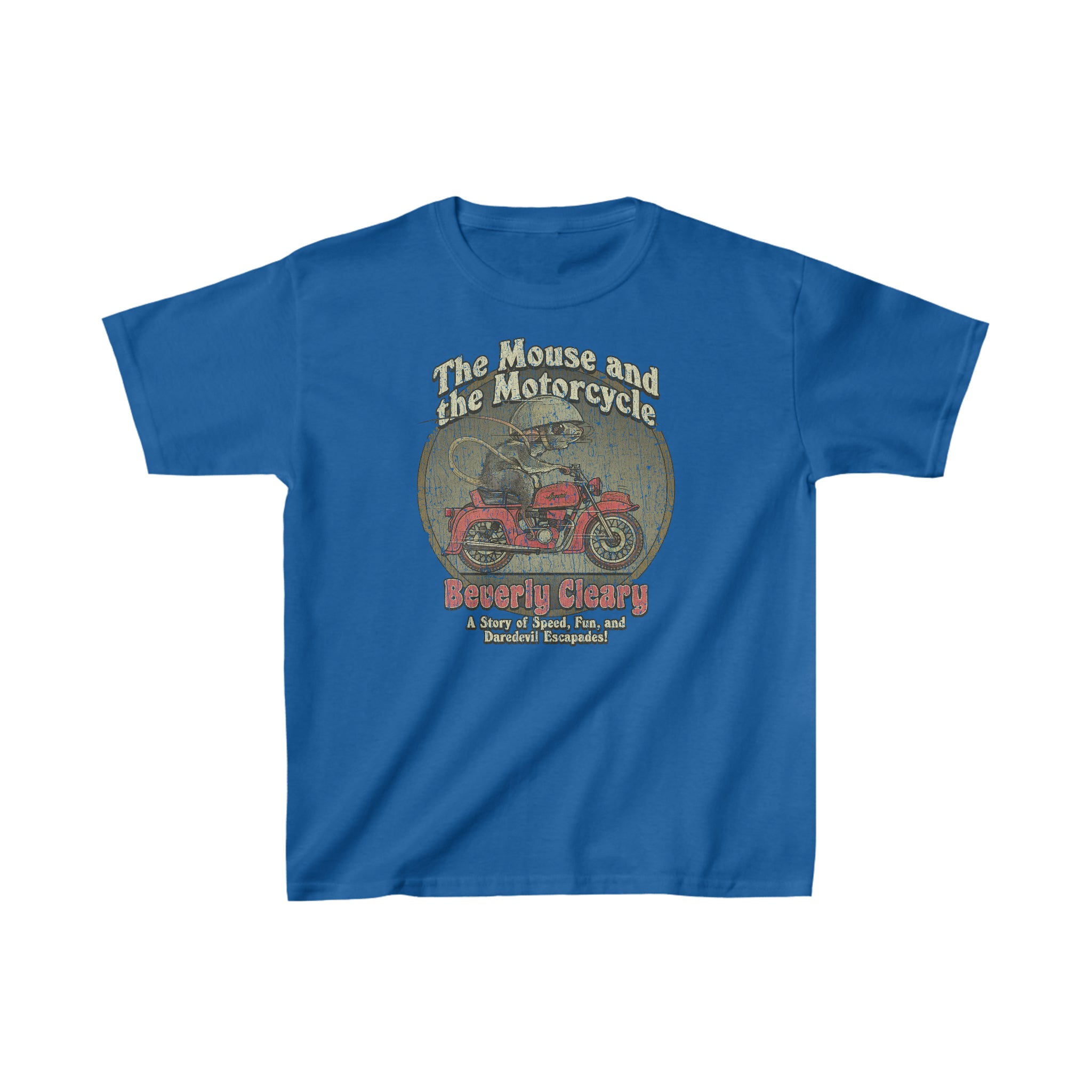 Mouse and the Motorcycle 1965 Vintage Kid's T-Shirt