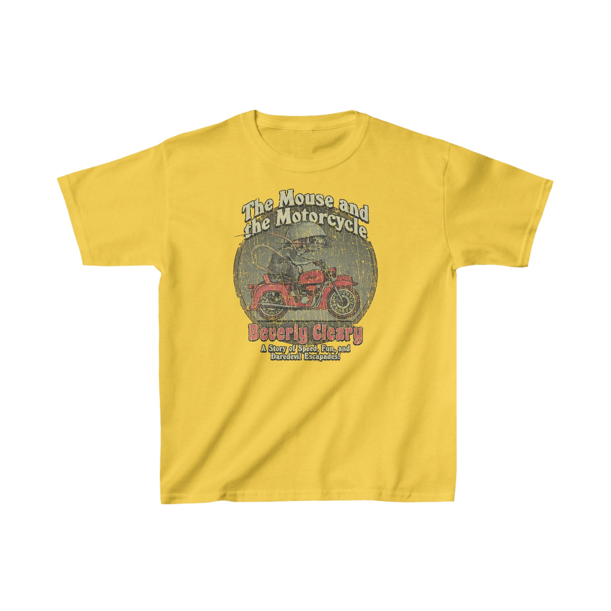 Mouse and the Motorcycle 1965 Vintage Kid's T-Shirt