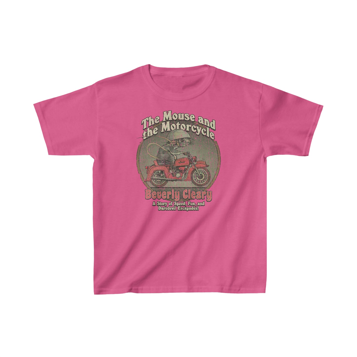 Mouse and the Motorcycle 1965 Vintage Kid's T-Shirt