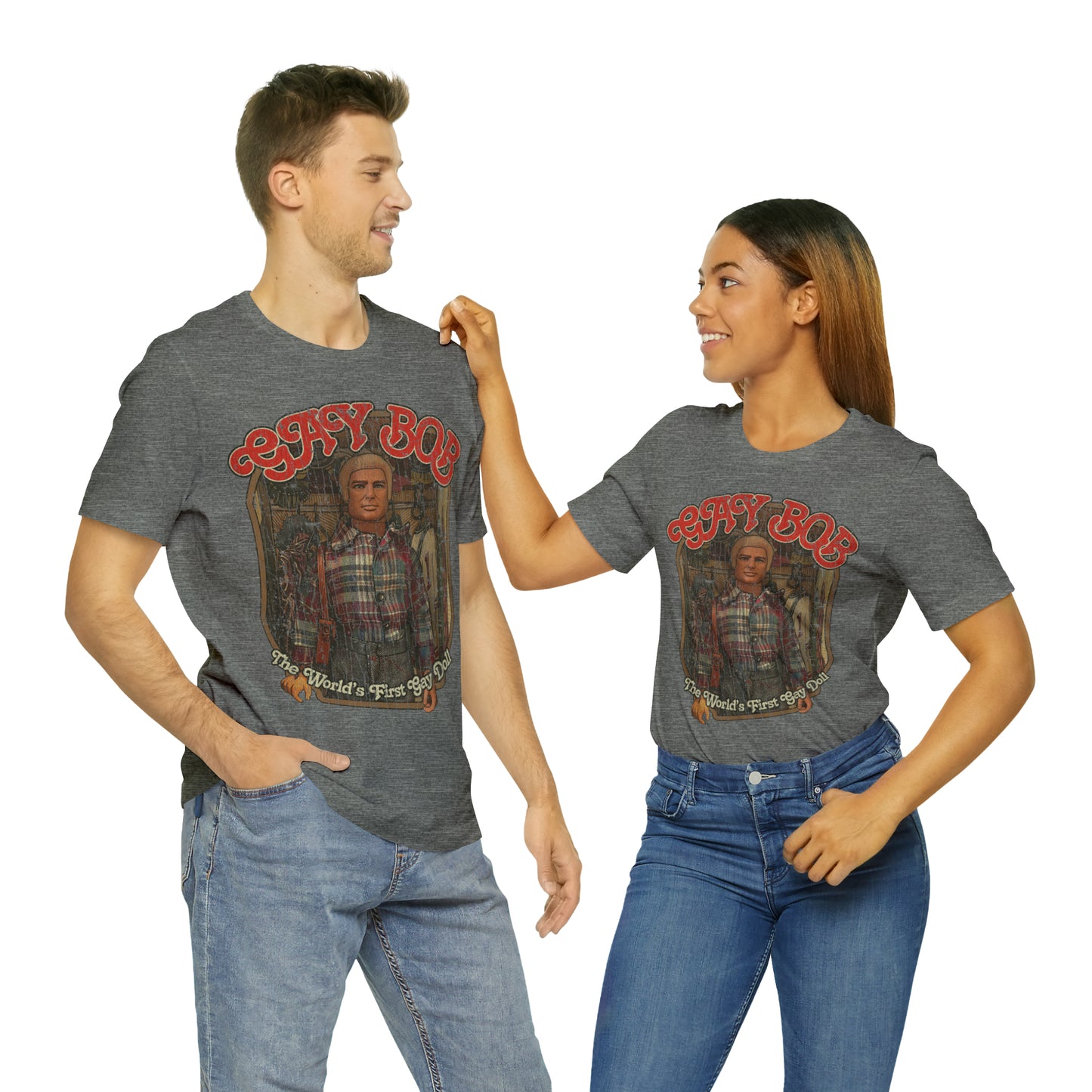 Gay Bob Doll 1977 Vintage Men's T-Shirt