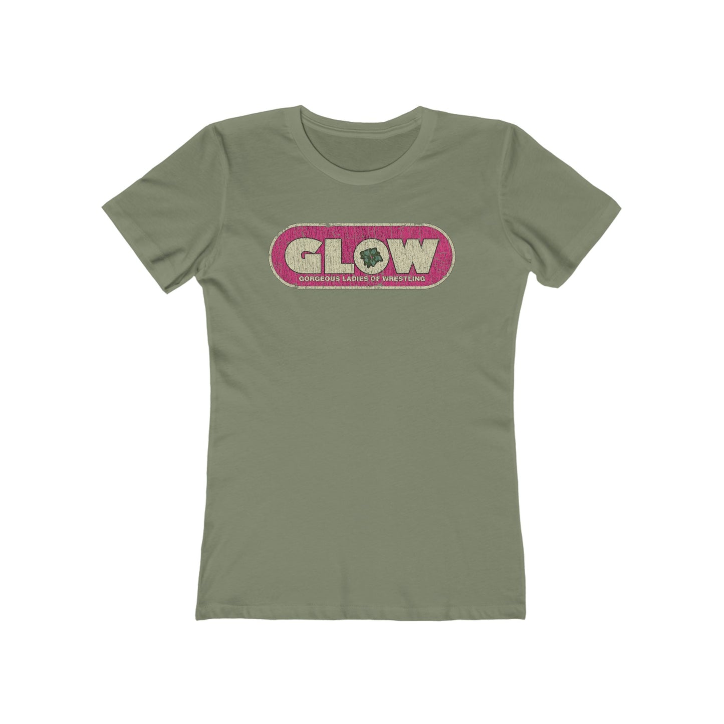 Gorgeous Ladies of Wrestling 1986 Vintage Women's T-Shirt