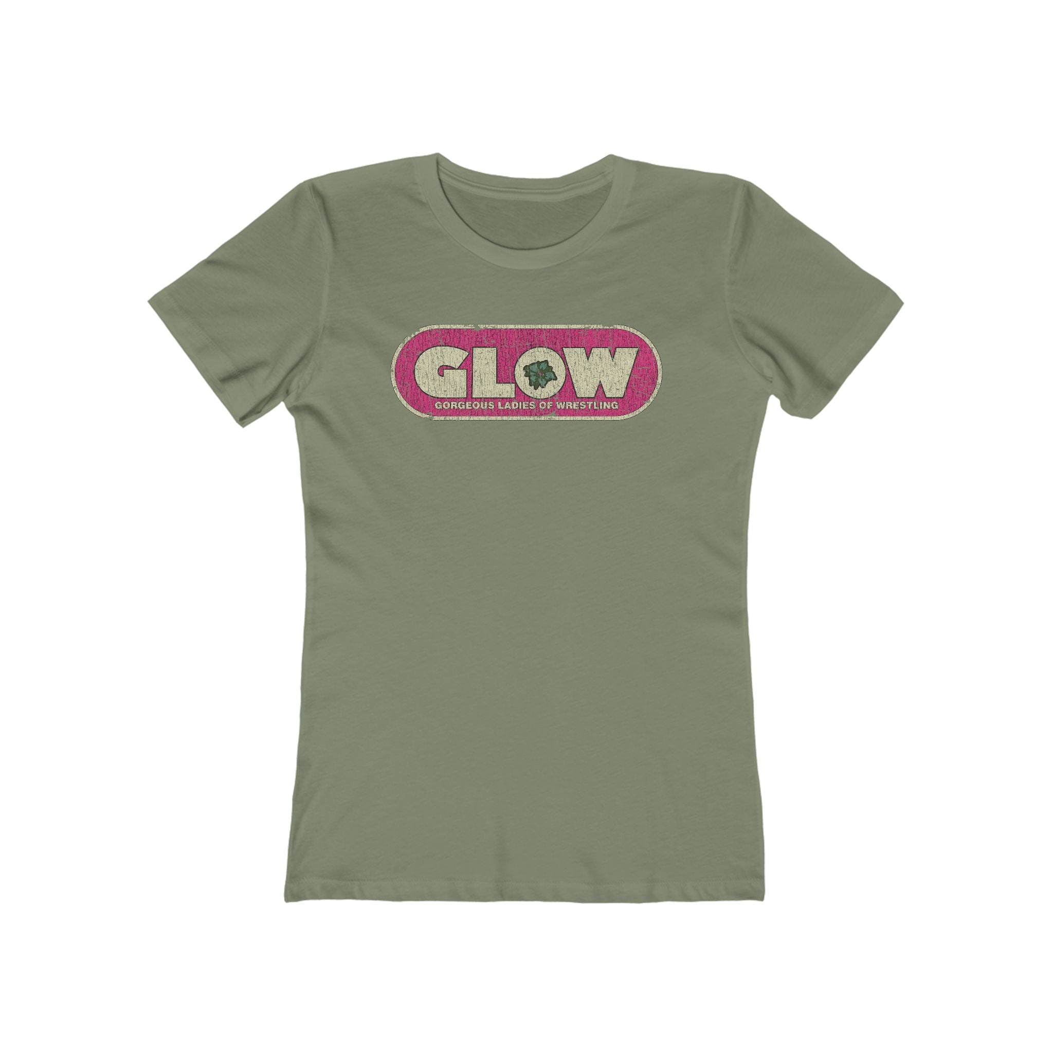Gorgeous Ladies of Wrestling 1986 Vintage Women's T-Shirt