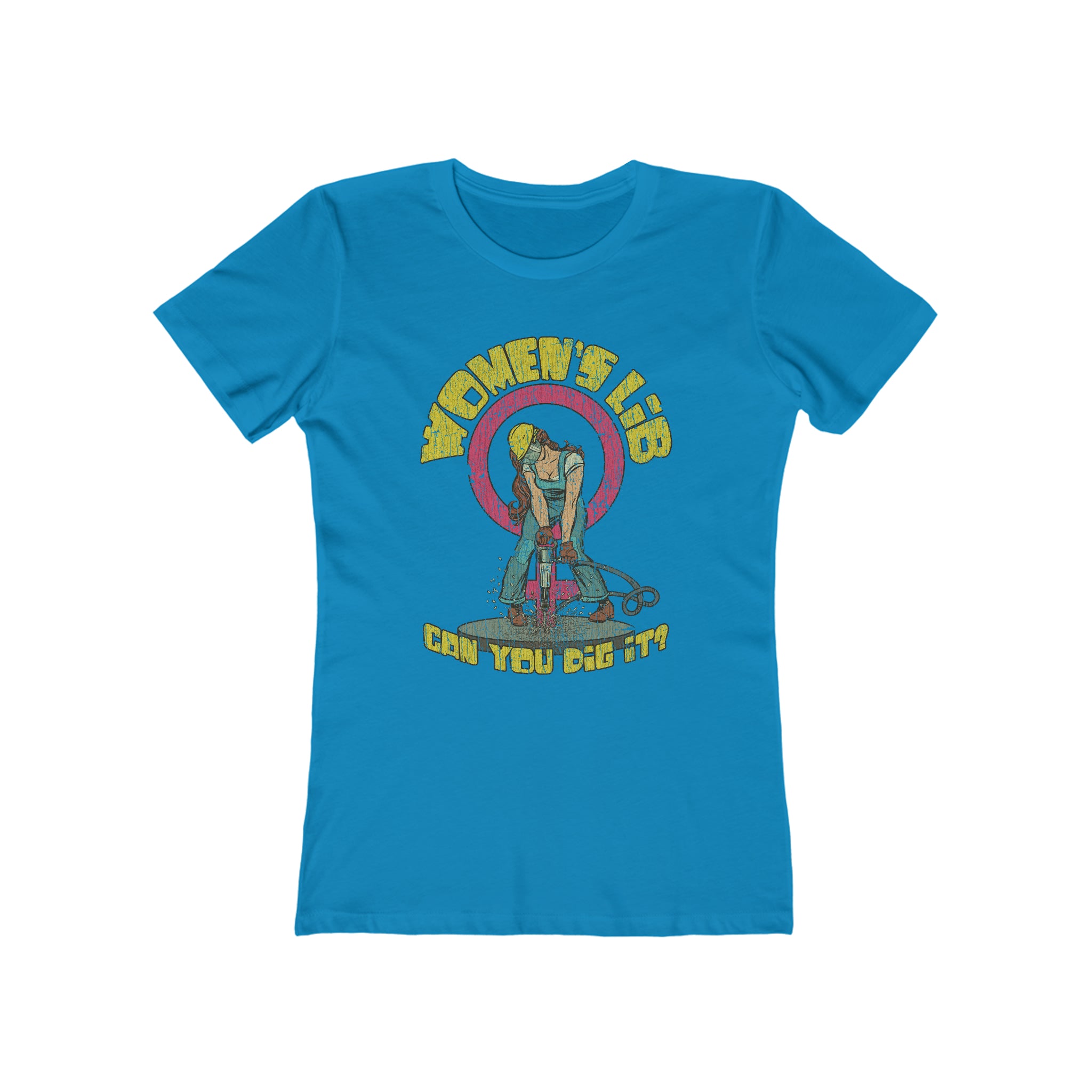 Women's Lib... Can You Dig It? 1968 Vintage Women's T-Shirt