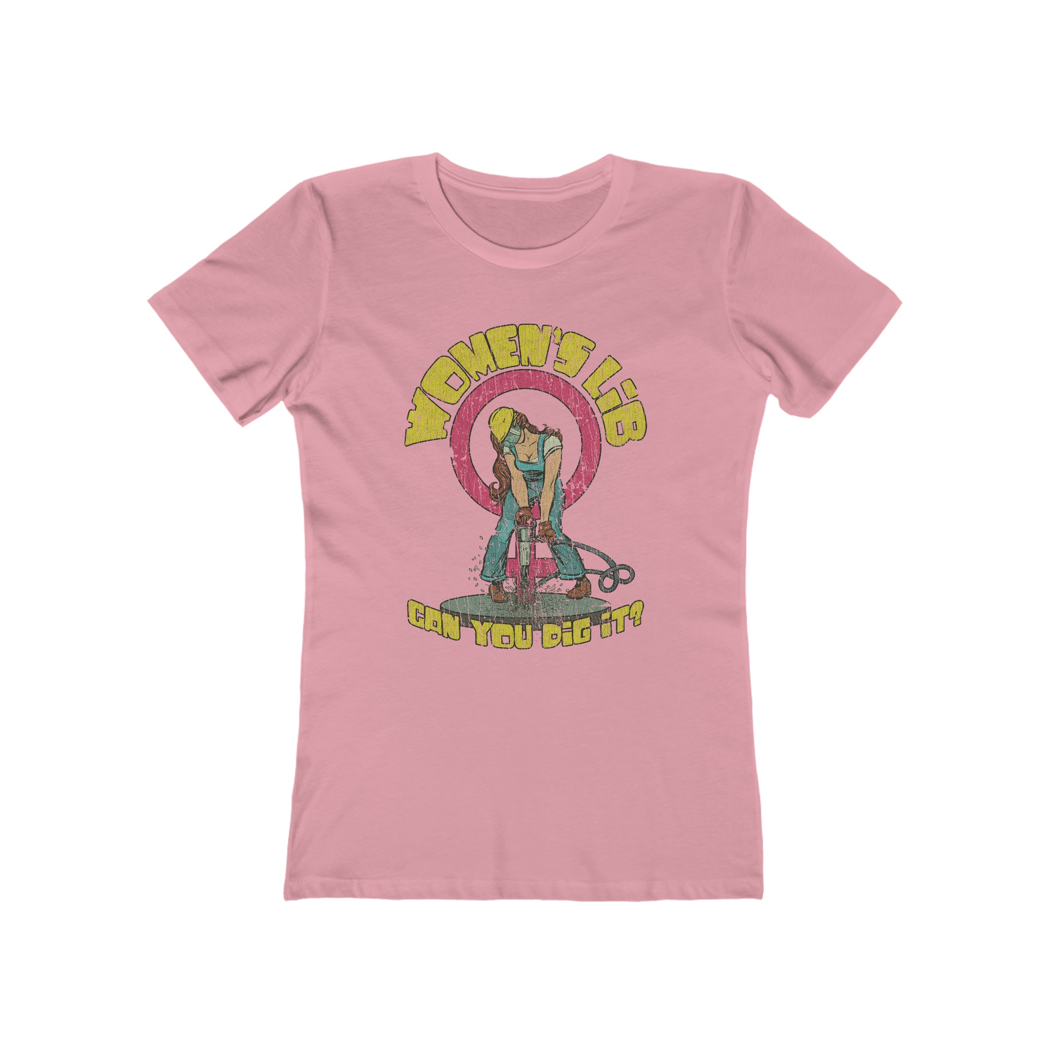 Women's Lib... Can You Dig It? 1968 Vintage Women's T-Shirt