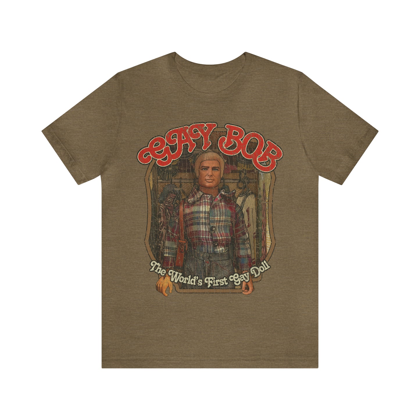 Gay Bob Doll 1977 Vintage Men's T-Shirt